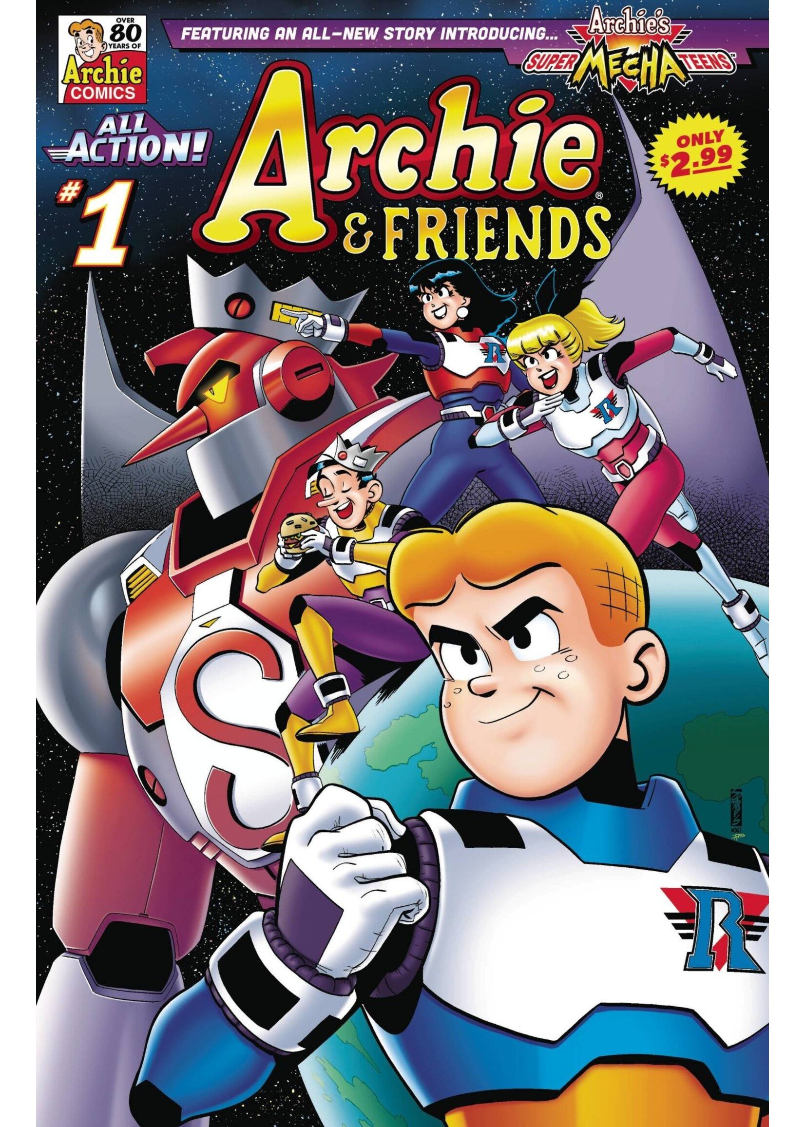 ARCHIE COMICS ARCHIE & FRIENDS ALL ACTION ONESHOT