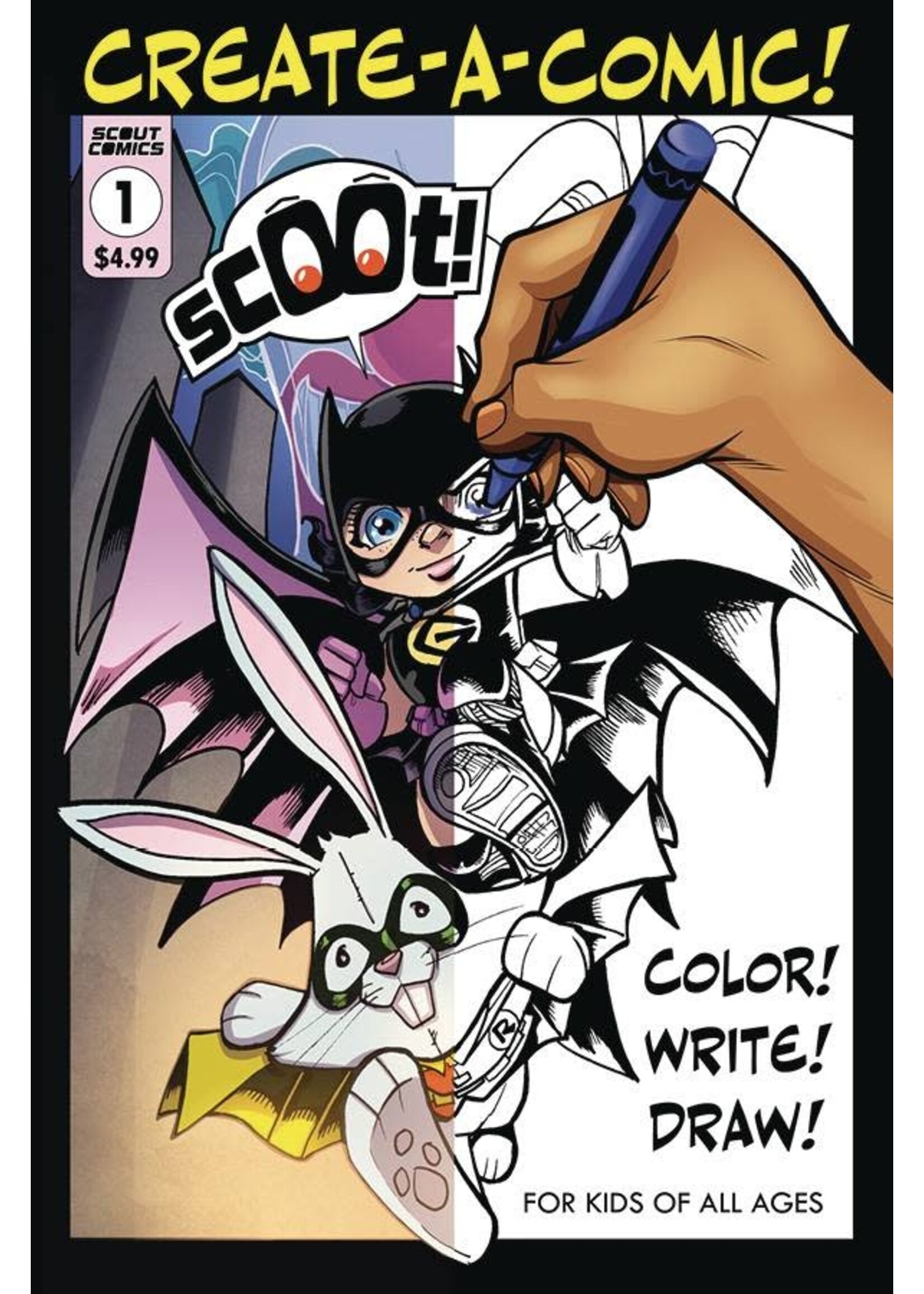 SCOUT COMICS - SCOOT CREATE A COMIC ONE SHOT 2ND PTG