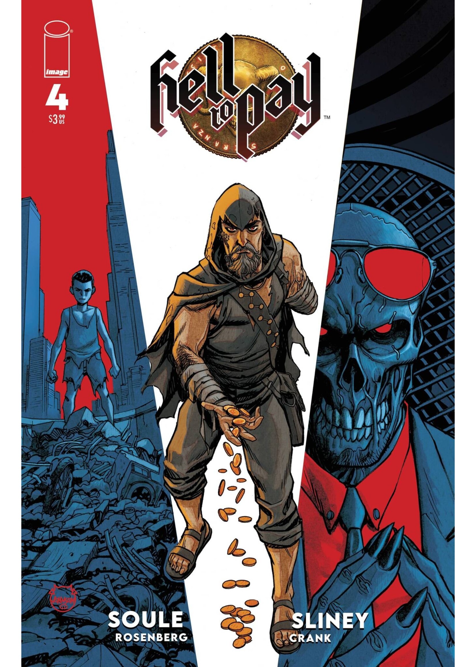 . HELL TO PAY #4 (OF 6) CVR A JOHNSON