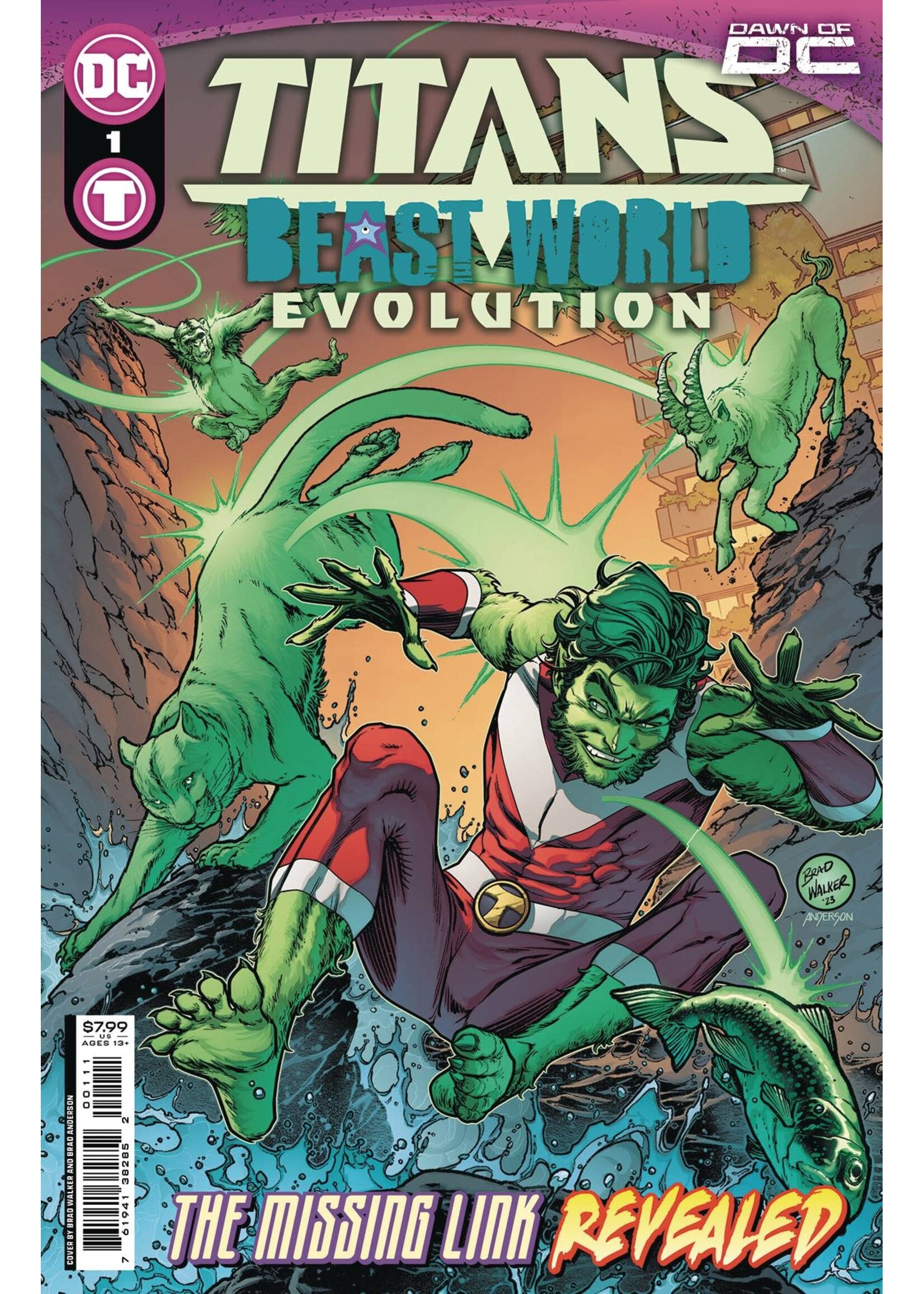 . TITANS BEAST WORLD  EVOLUTION (2023) #1