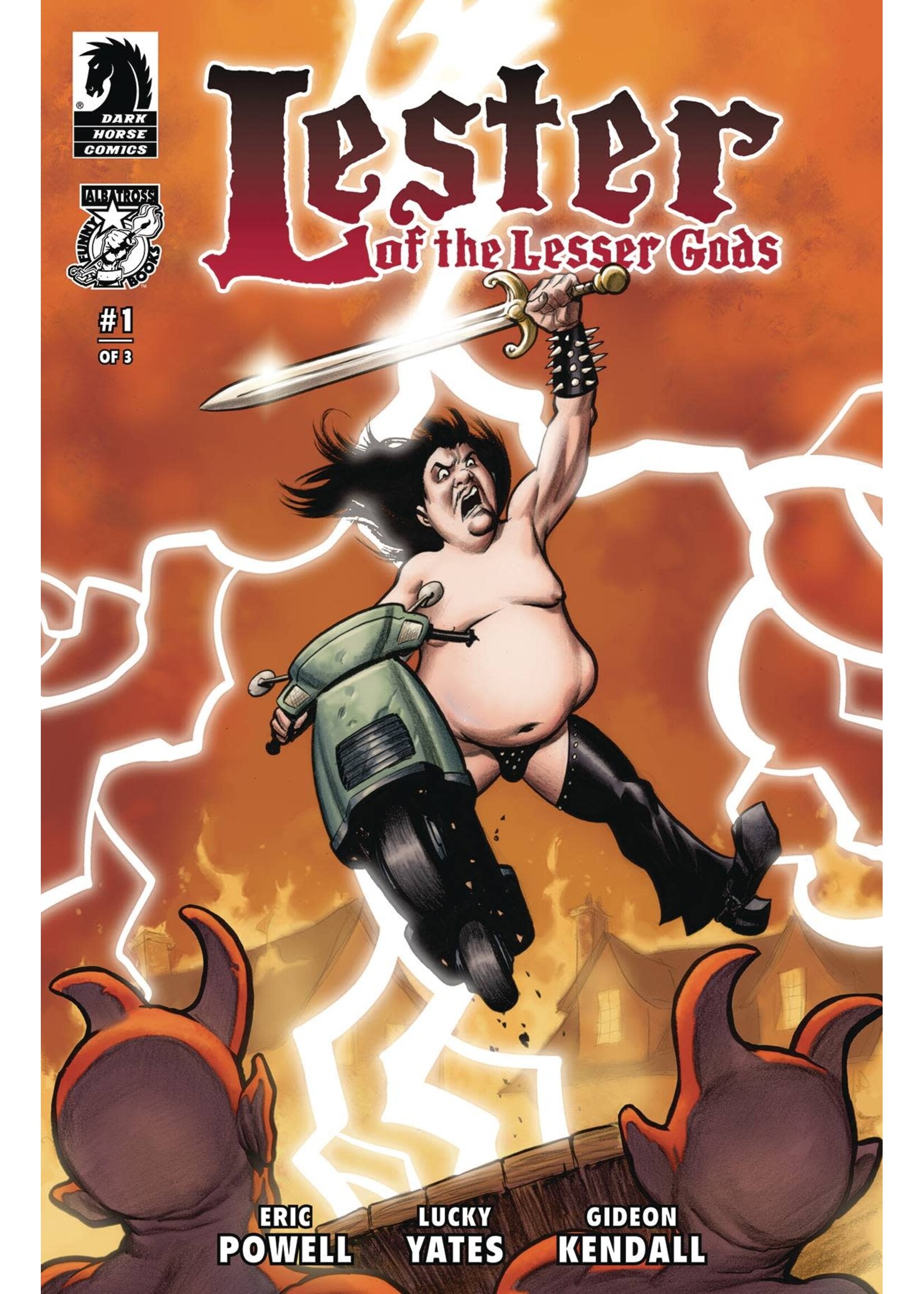 DARK HORSE LESTER OF LESSER GODS #1 CVR B POWELL