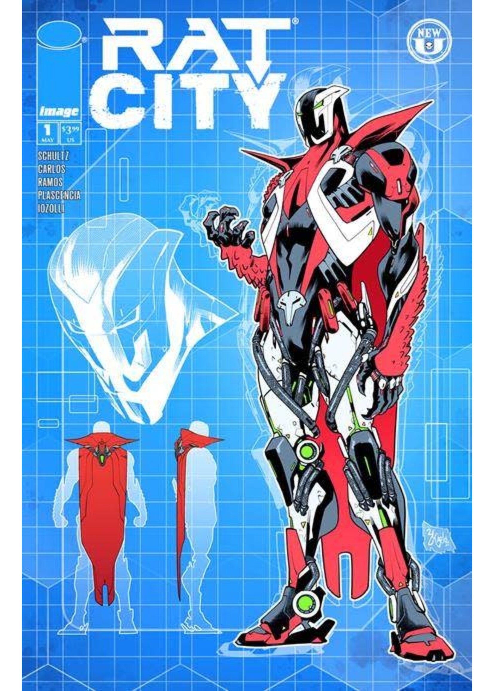 . SPAWN RAT CITY #1 2ND PTG