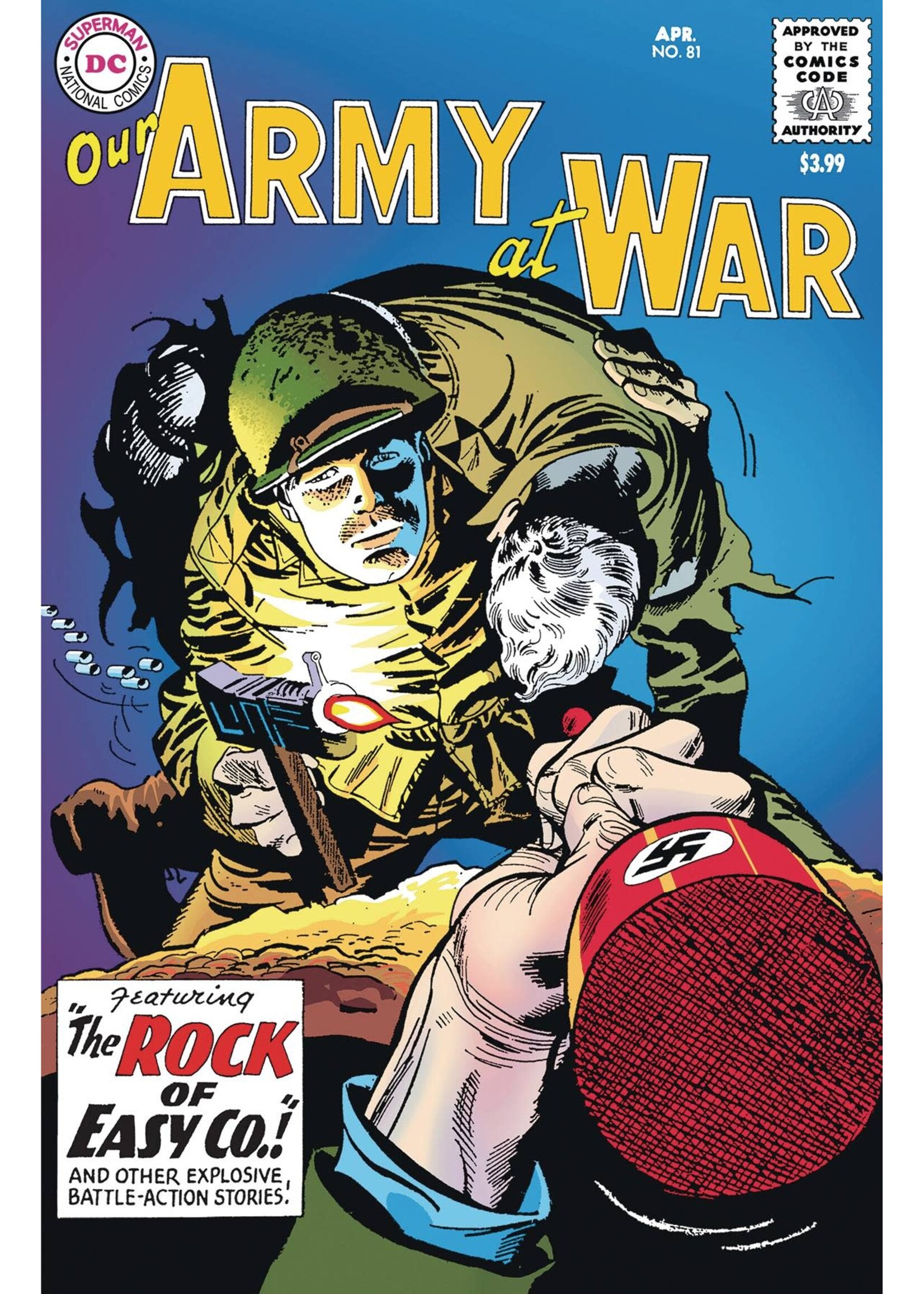 . OUR ARMY AT WAR #81 FACSIMILE EDITION