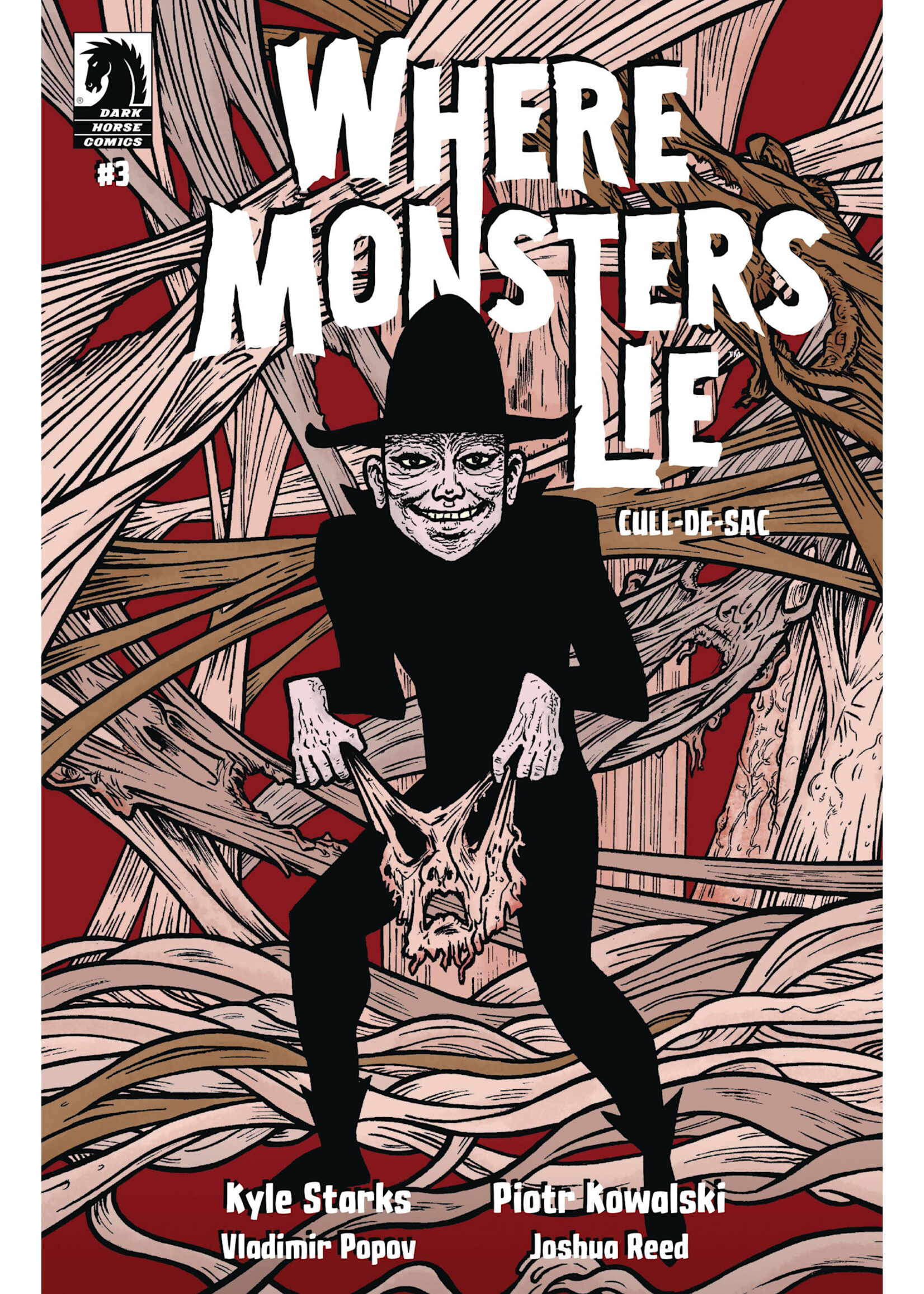 DARK HORSE WHERE MONSTERS LIE CULL DE SAC #3 CVR B DORKIN