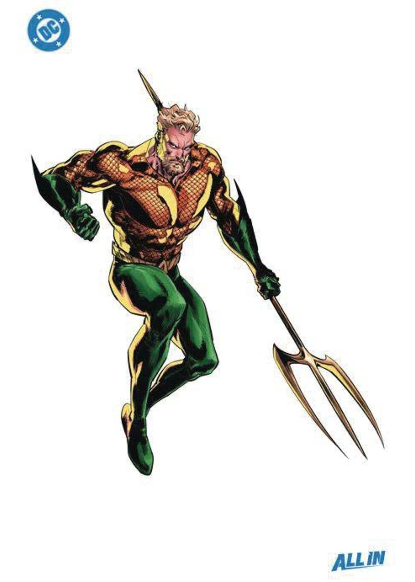 . AQUAMAN (2025) #1 DC ALL IN FOIL