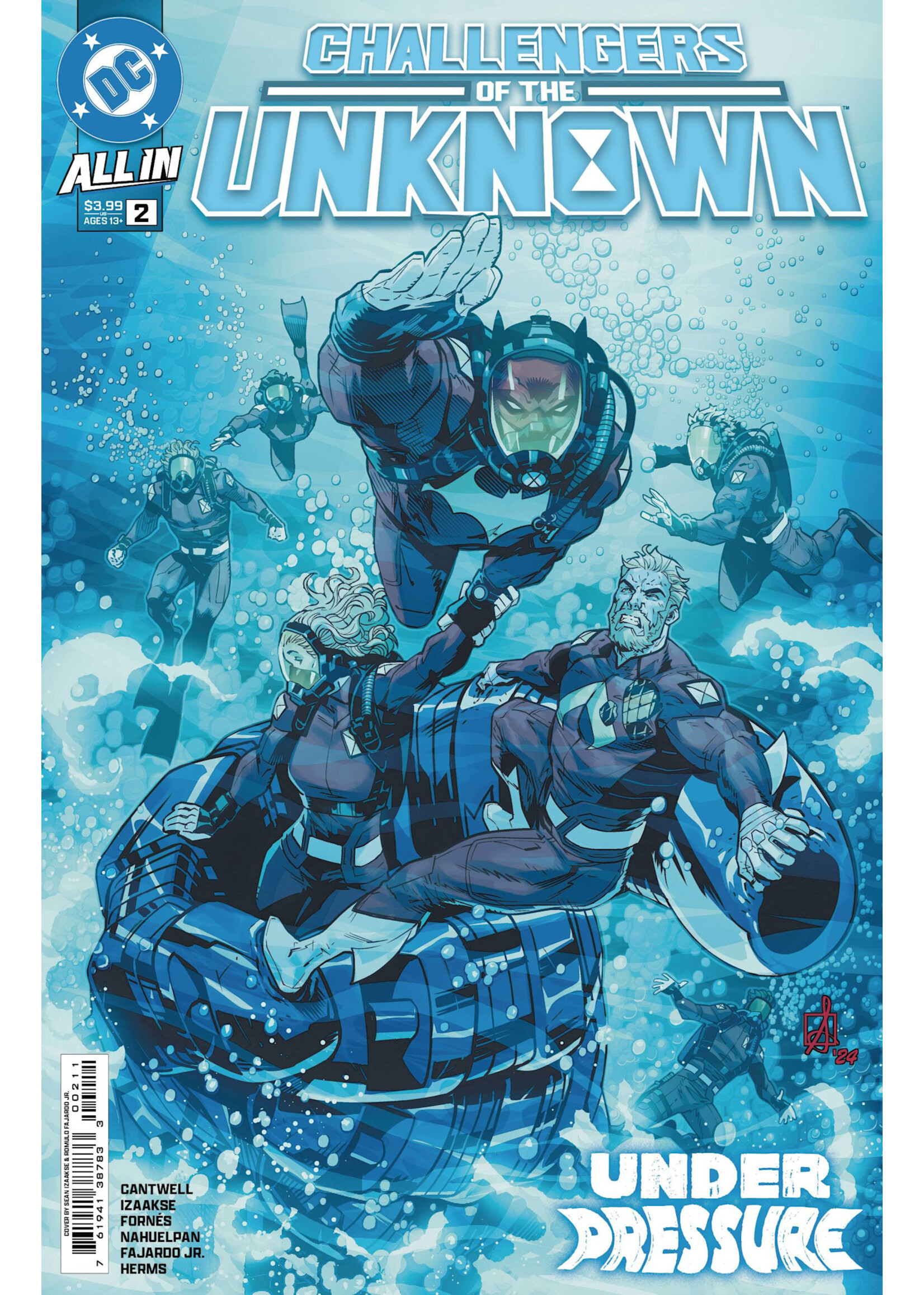 . CHALLENGERS OF THE UNKNOWN (2024) #2