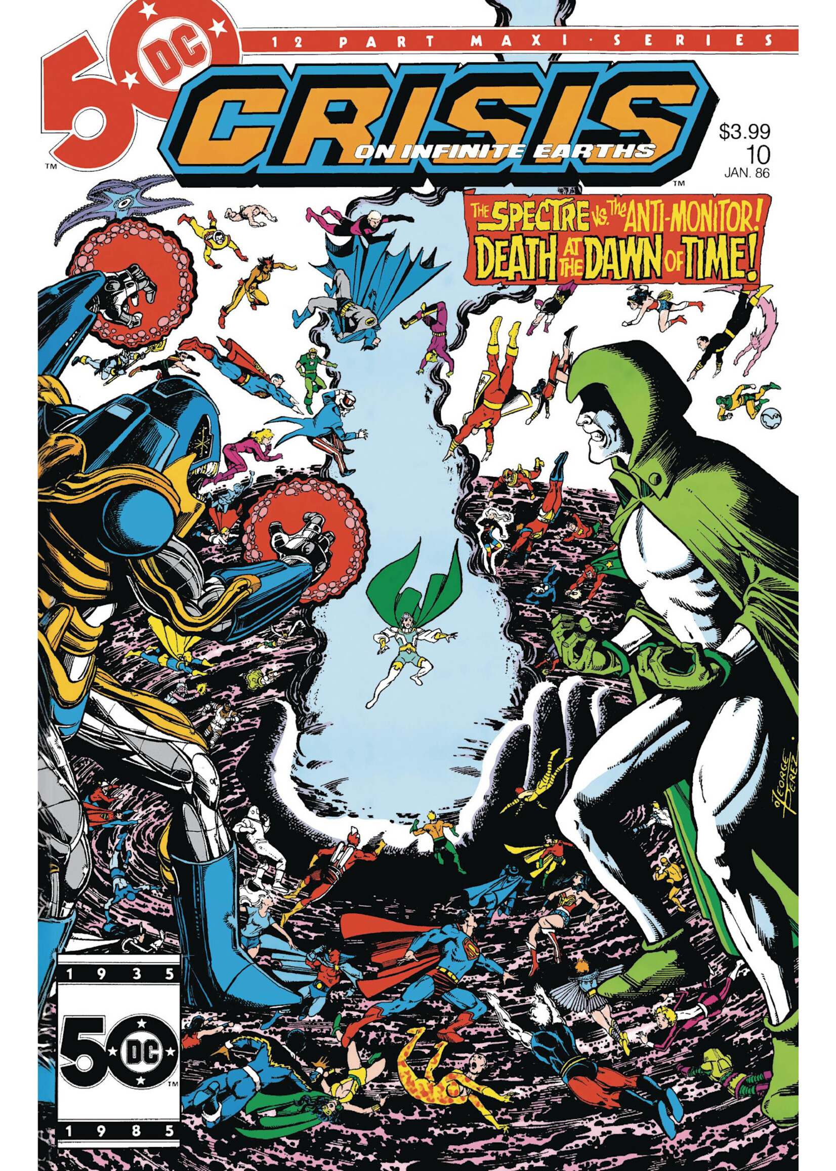 . CRISIS ON INFINITE EARTHS #10 FACSIMILE EDITION