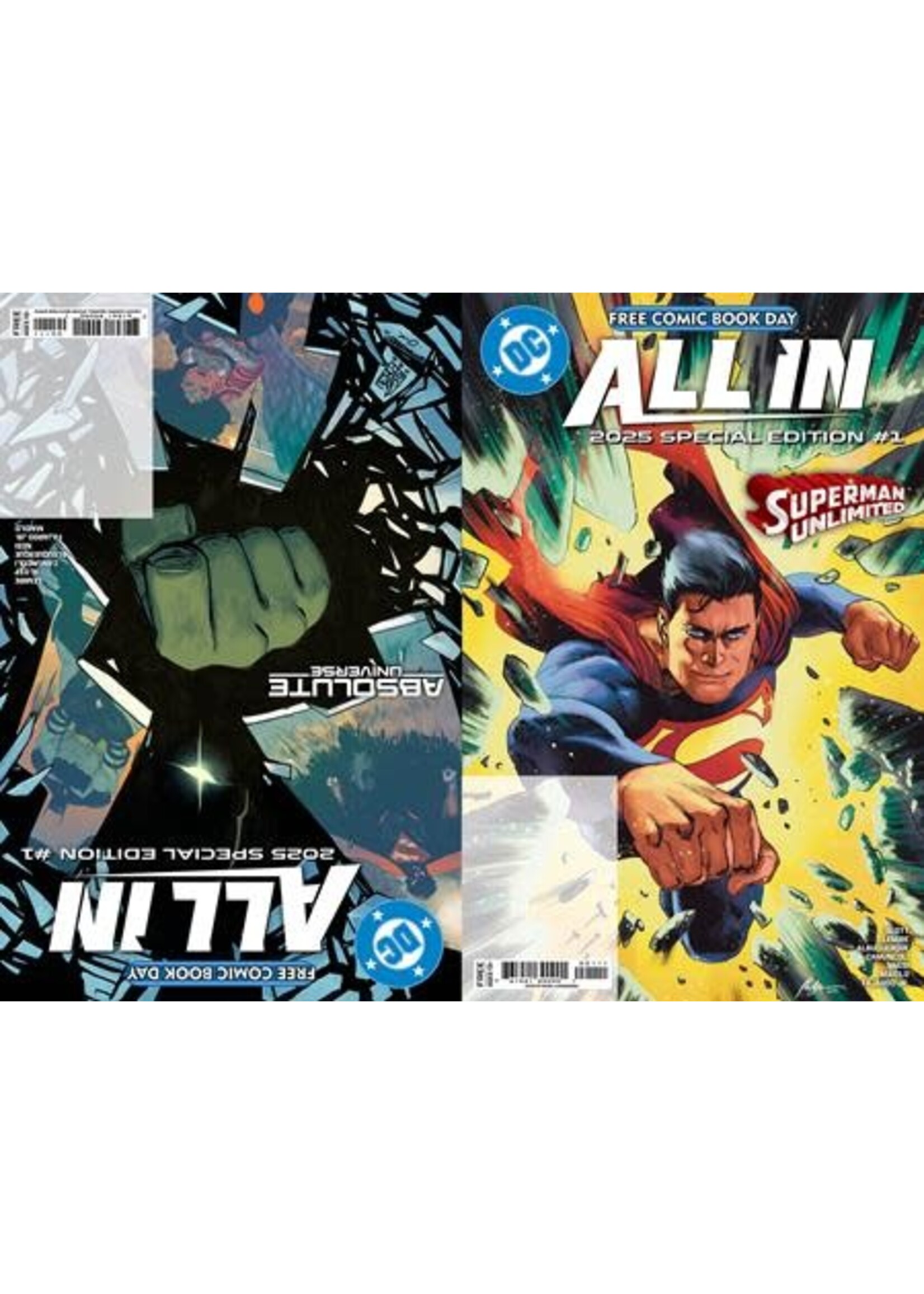 . FCBD 2025 DC ALL IN ABSOLUTE UNIVERSE (SINGLE)