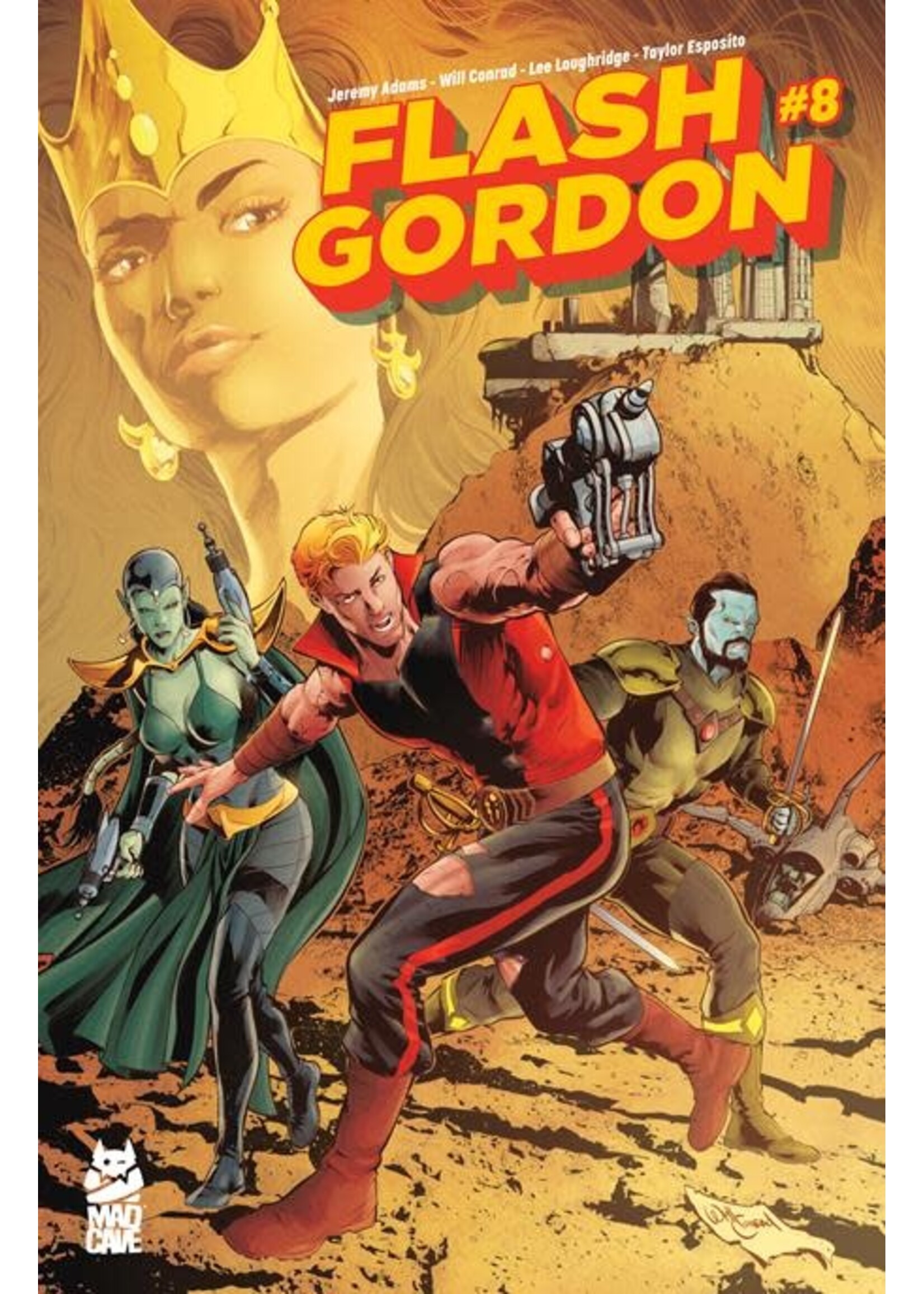 MAD CAVE FLASH GORDON (2024) #8 CVR A CONRAD