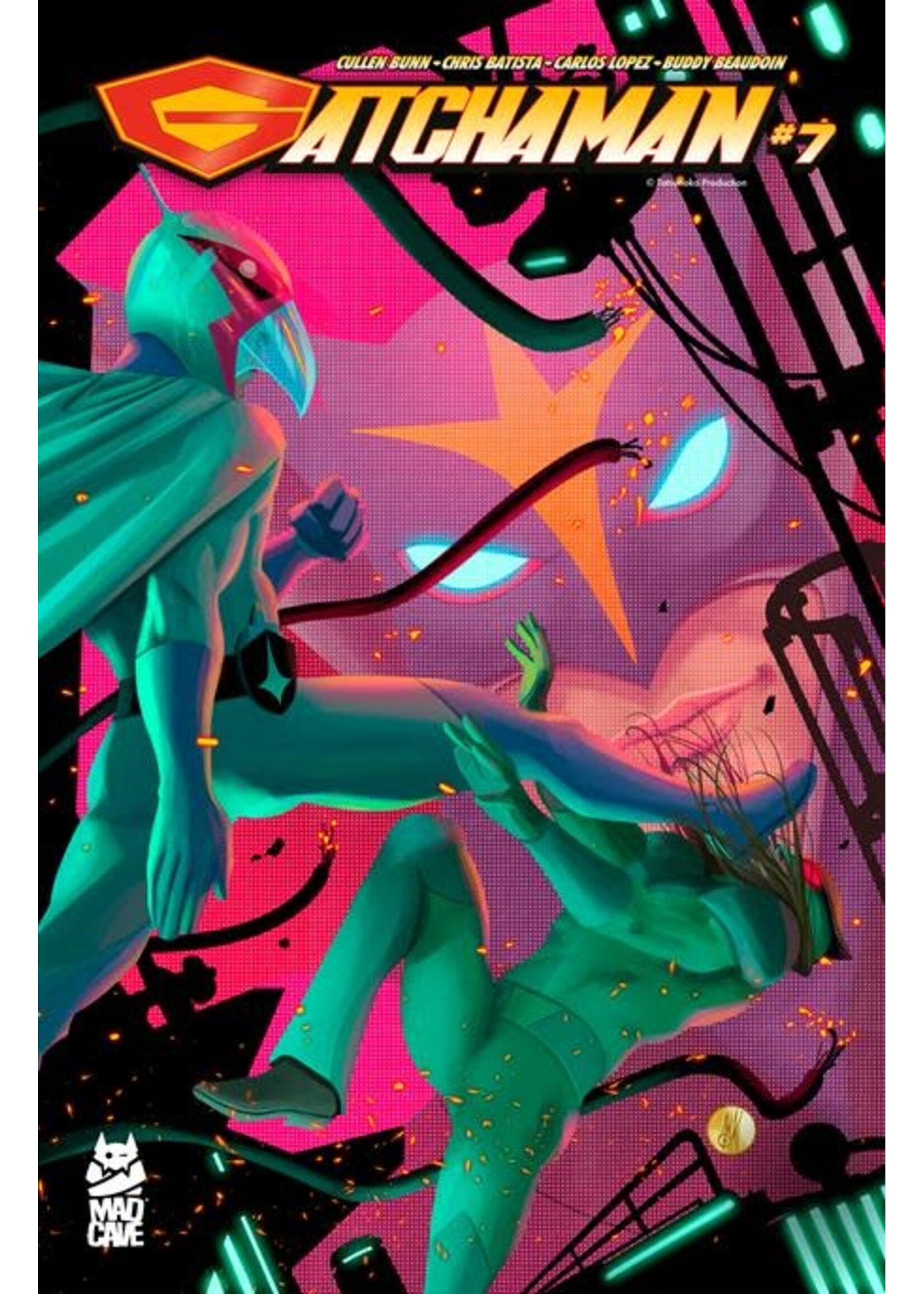 MAD CAVE GATCHAMAN (2024) #7 CVR A MIRANDA