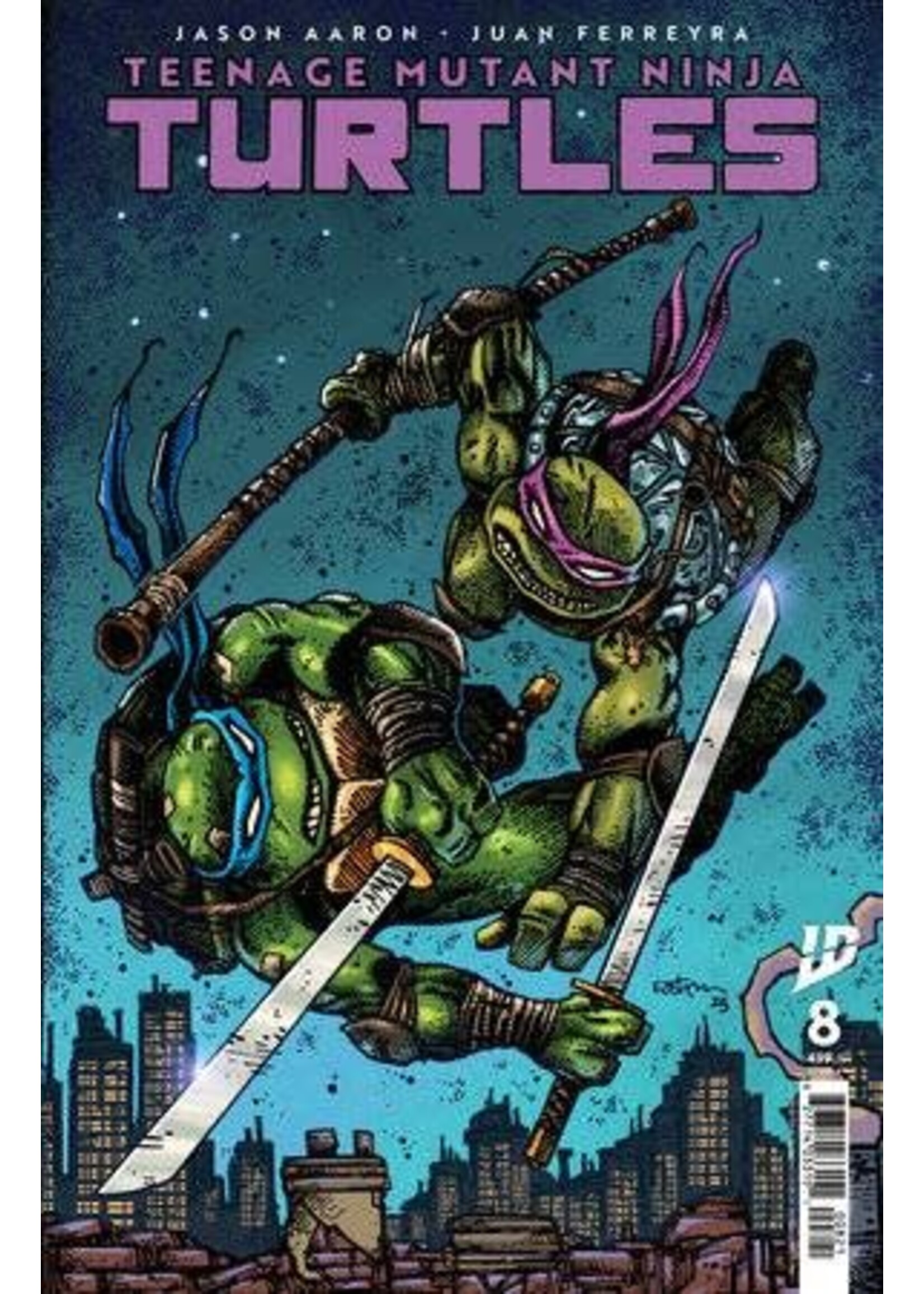 . TEENAGE MUTANT NINJA TURTLES 2024 #8 CVR B EASTMAN