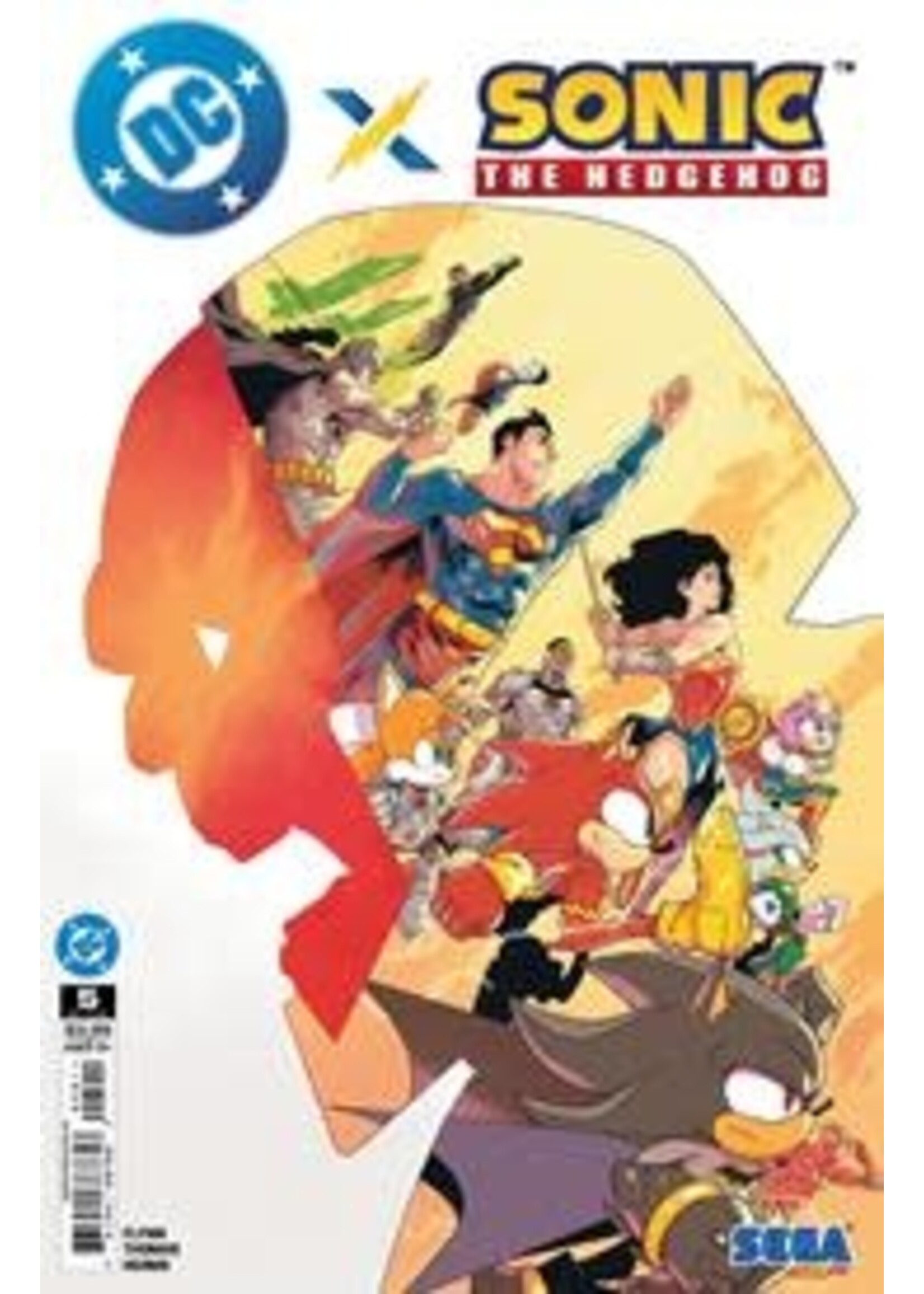 DC COMICS DC X SONIC THE HEDGEHOG (2025) #5 (OF 5) CVR A PABLO M COLLAR