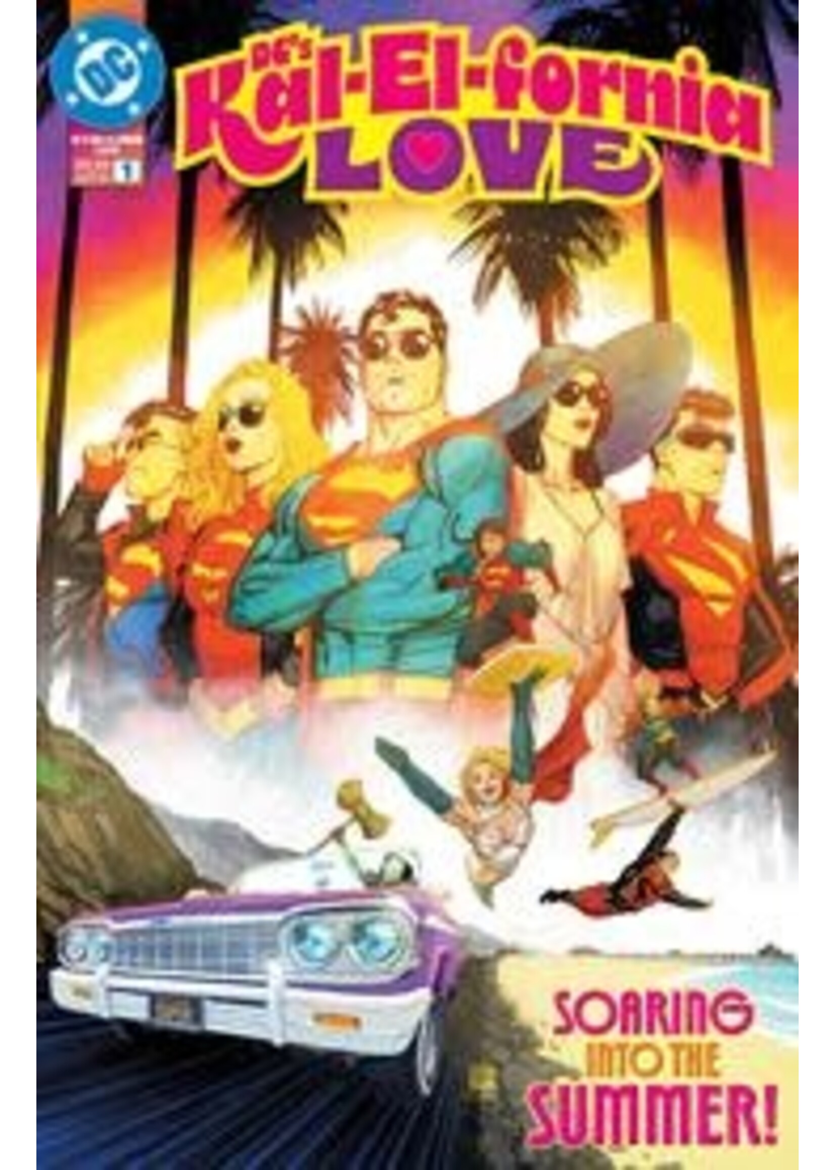DC COMICS DCS KAL-EL-FORNIA LOVE #1 (ONE SHOT) CVR A BERNARD CHANG