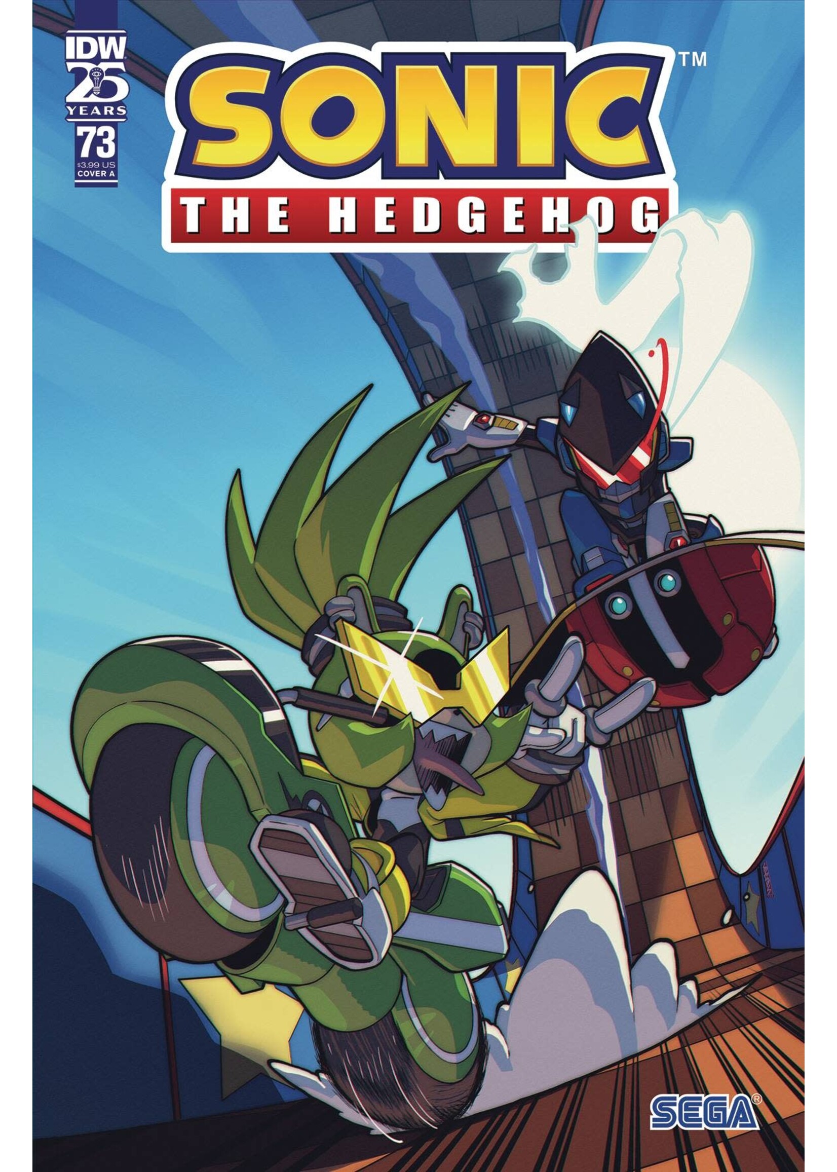 . SONIC THE HEDGEHOG #73 CVR A JAMPOLE