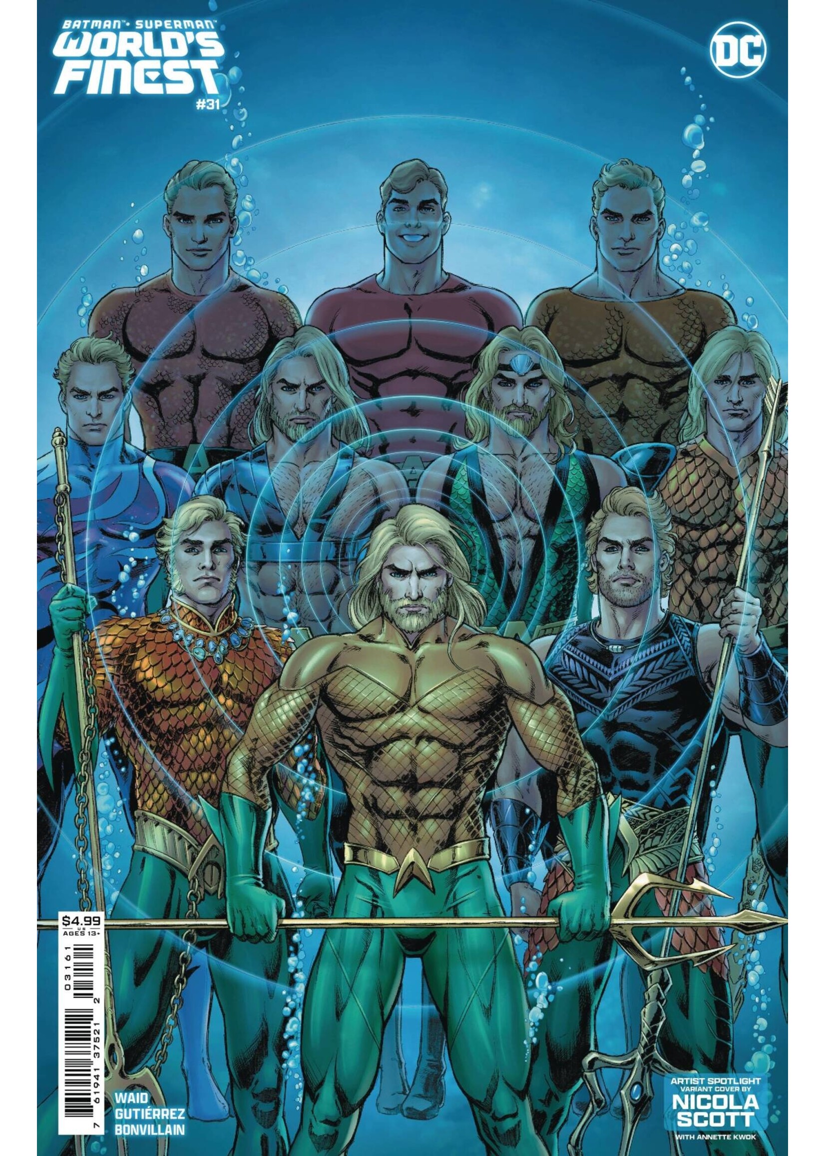 . BATMAN/SUPERMAN WORLD'S FINEST #31 SCOTT ARTIST SPOTLIGHT