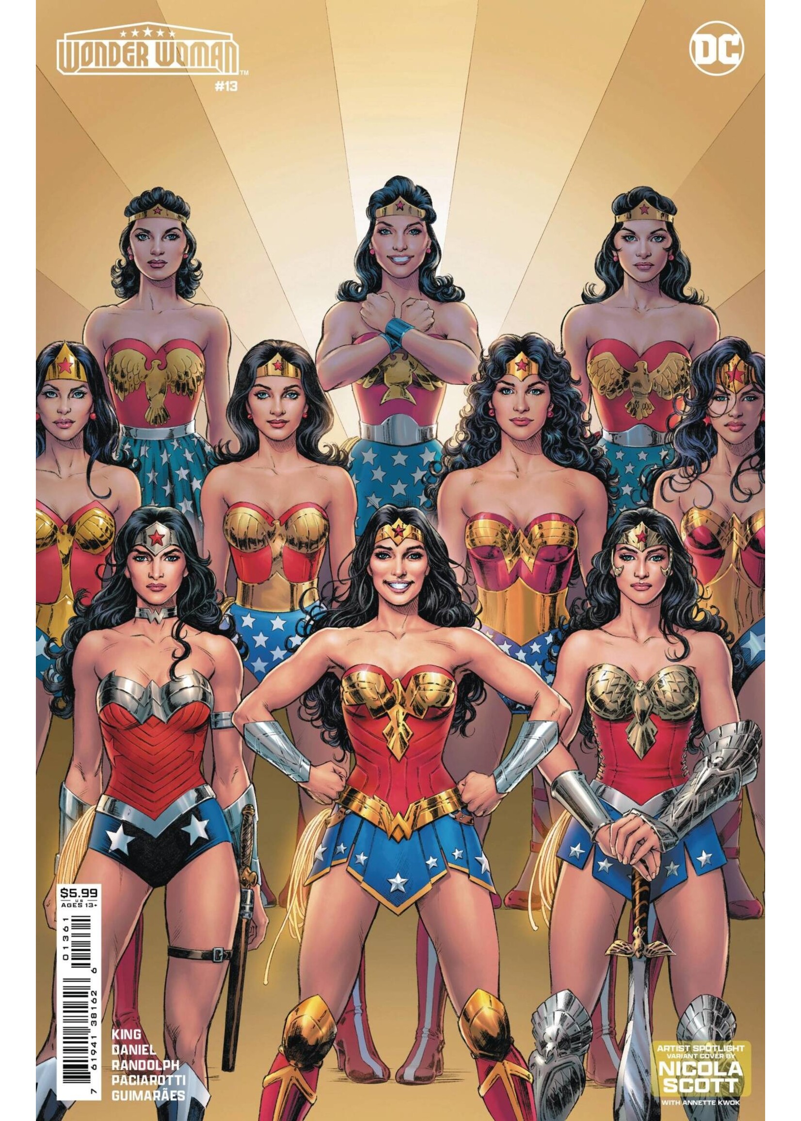 . WONDER WOMAN (2023) #13 SCOTT ARTIST SPOTLIGHT