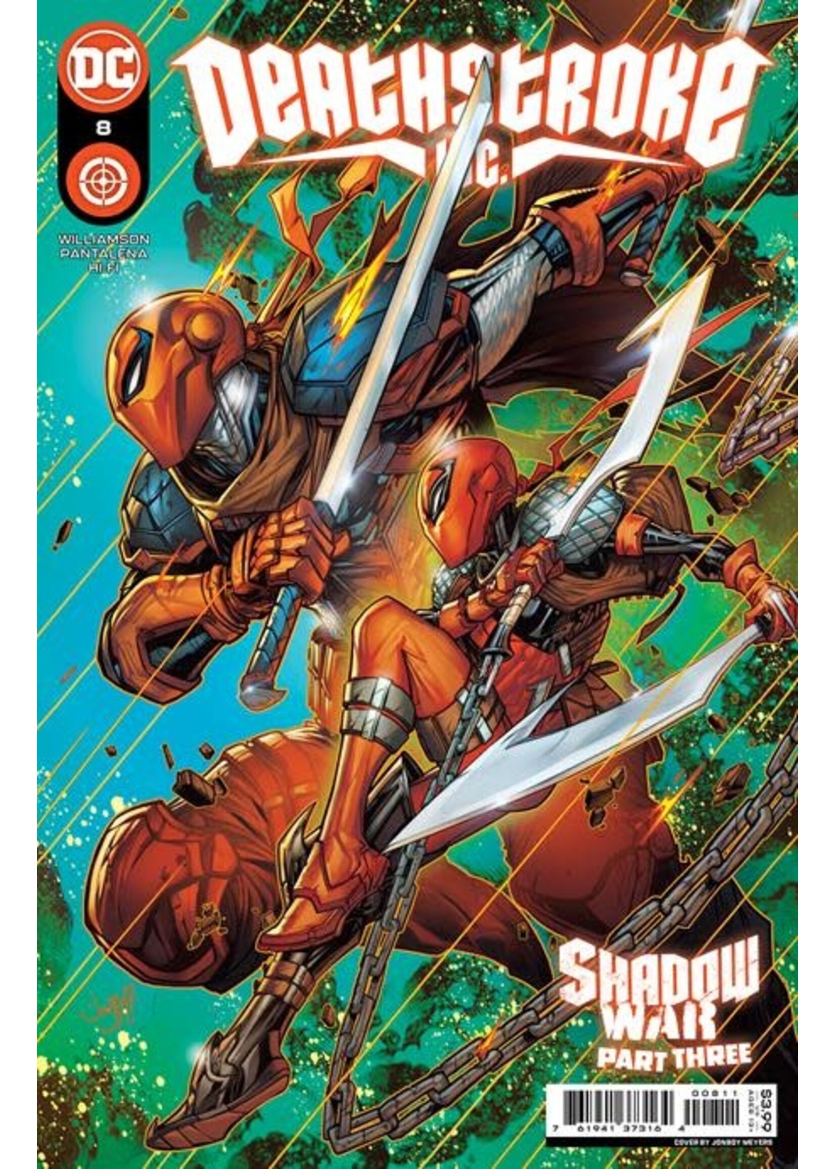 . DEATHSTROKE INC #8 CVR A MEYERS