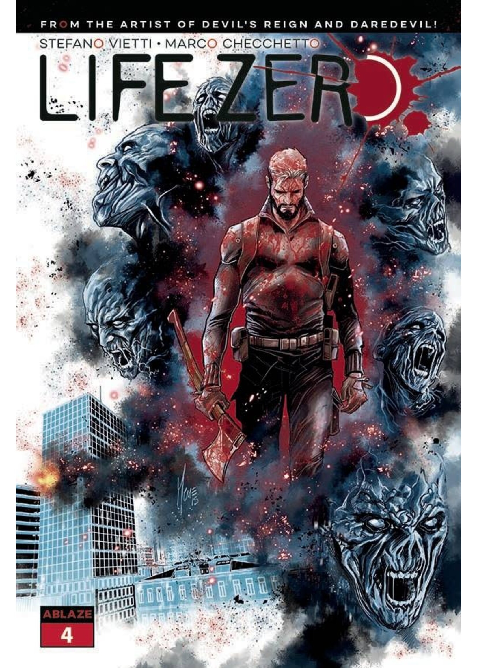 ABLAZE PUBLISHING LIFE ZERO #4 CVR A
