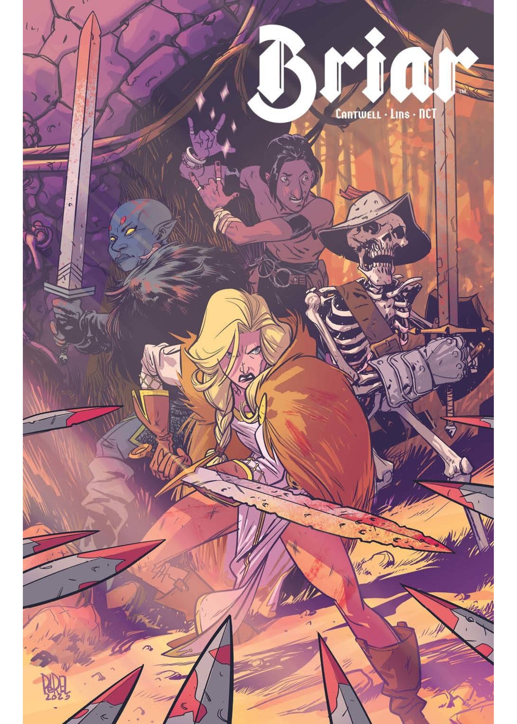 . BRIAR #5 (OF 8) CVR D FOC REVEAL VAR PEREZ