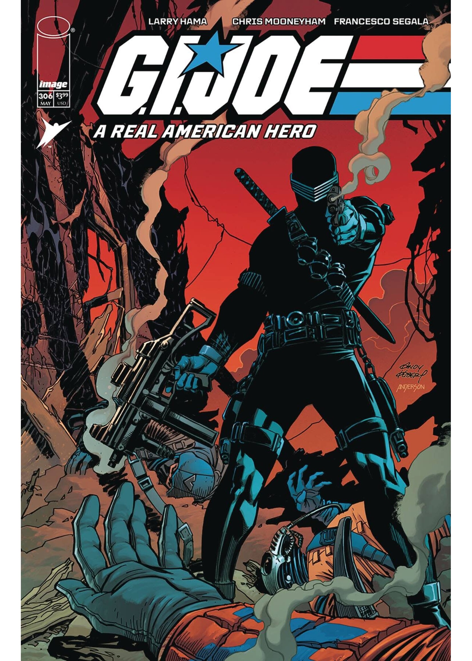. GI JOE A REAL AMERICAN HERO #306 CVR A KUBERT & ANDERSON