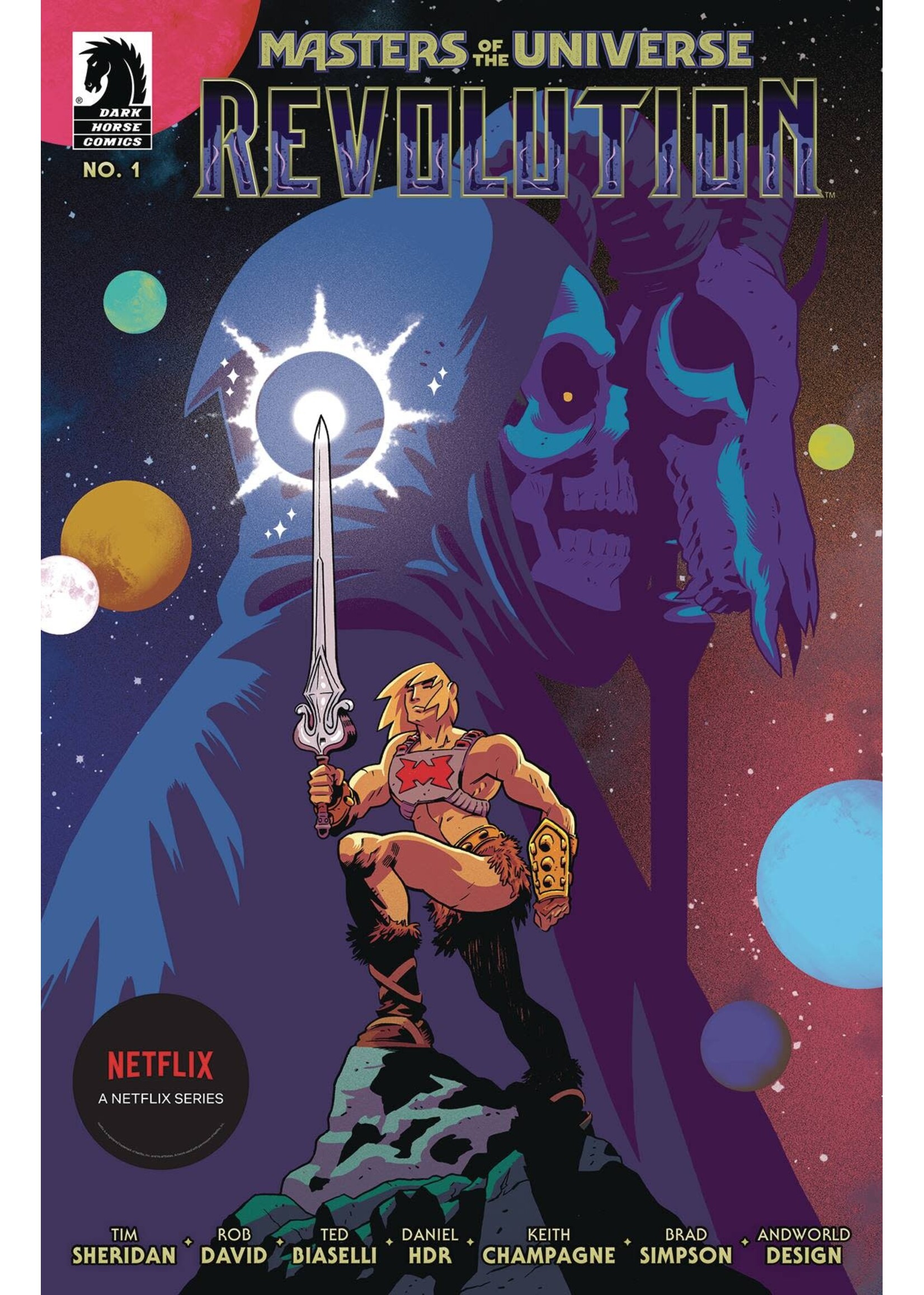 DARK HORSE MASTERS OF UNIVERSE REVOLUTION #1 CVR B BOSS