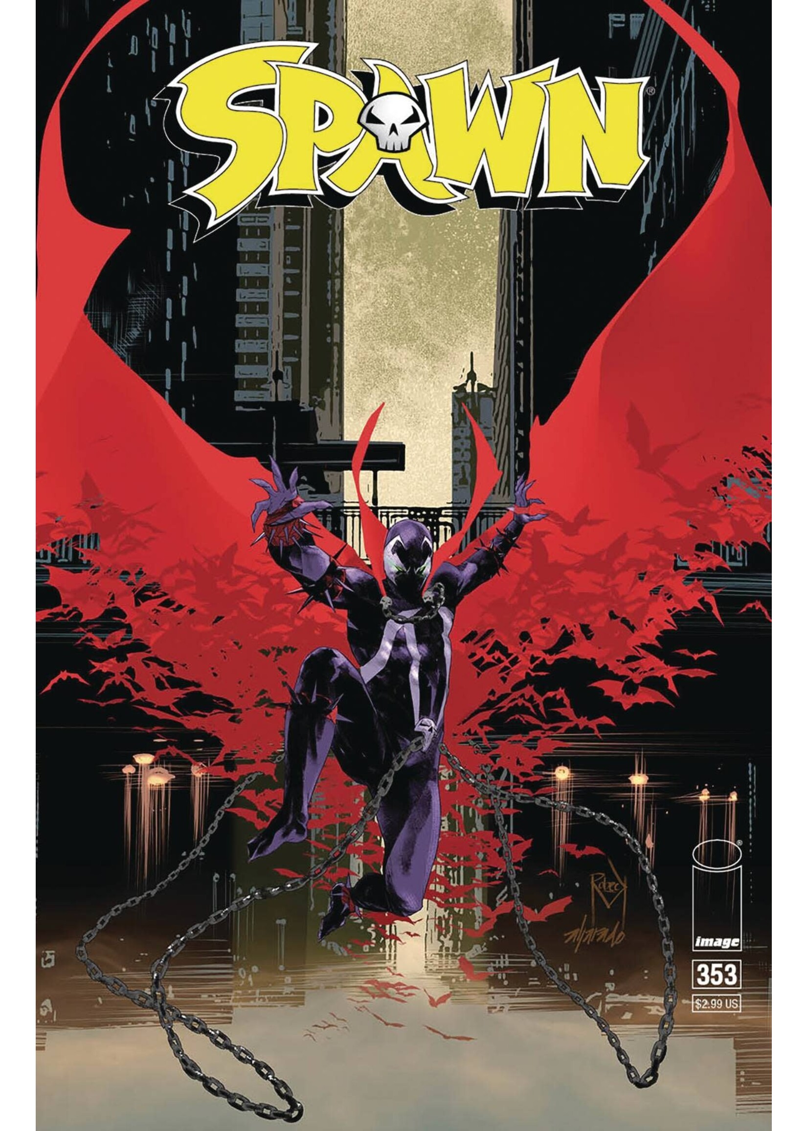 . SPAWN #353 CVR A THADDEUS ROBECK