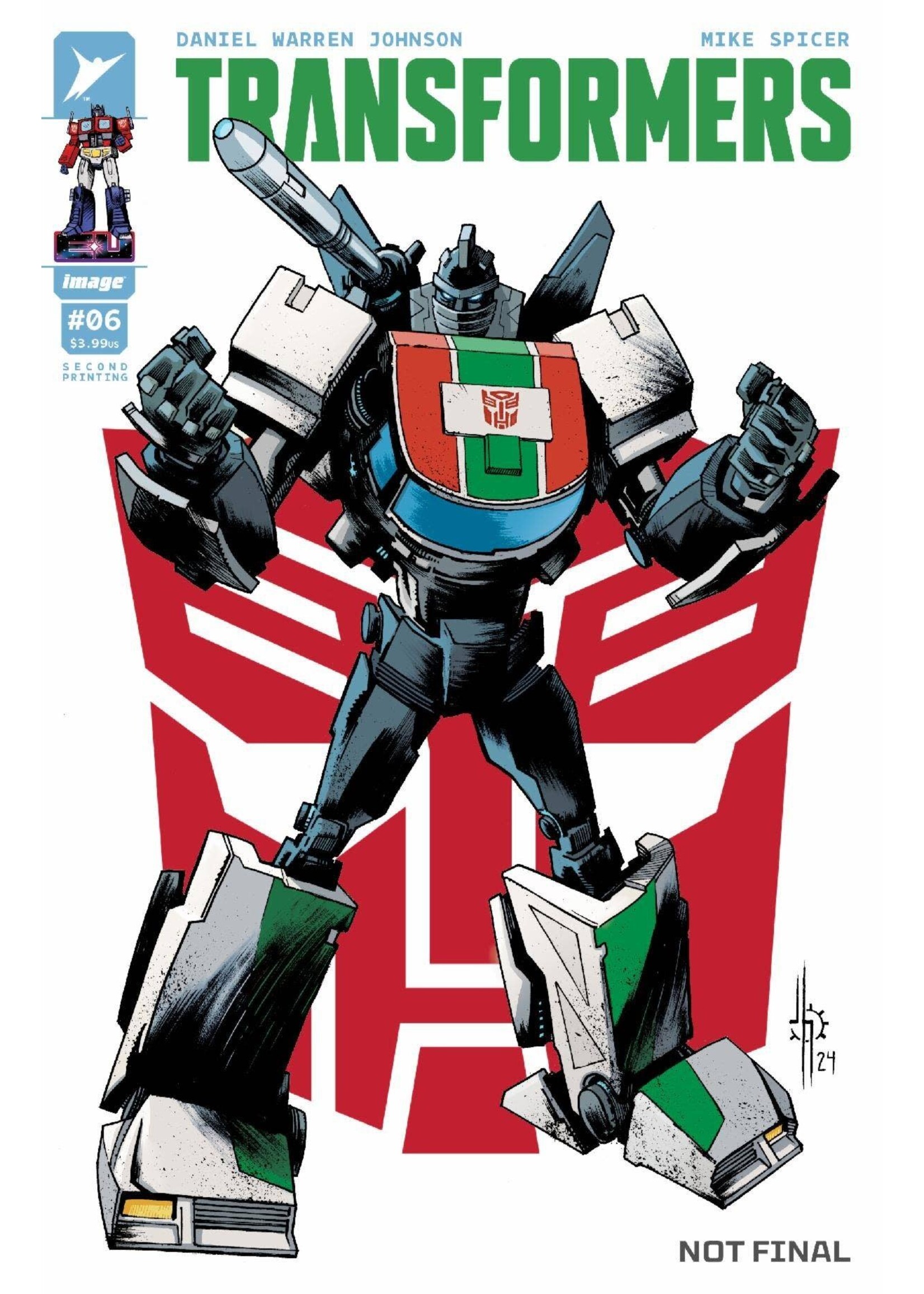 . TRANSFORMERS (2023) #6 2ND PTG CVR B HOWARD