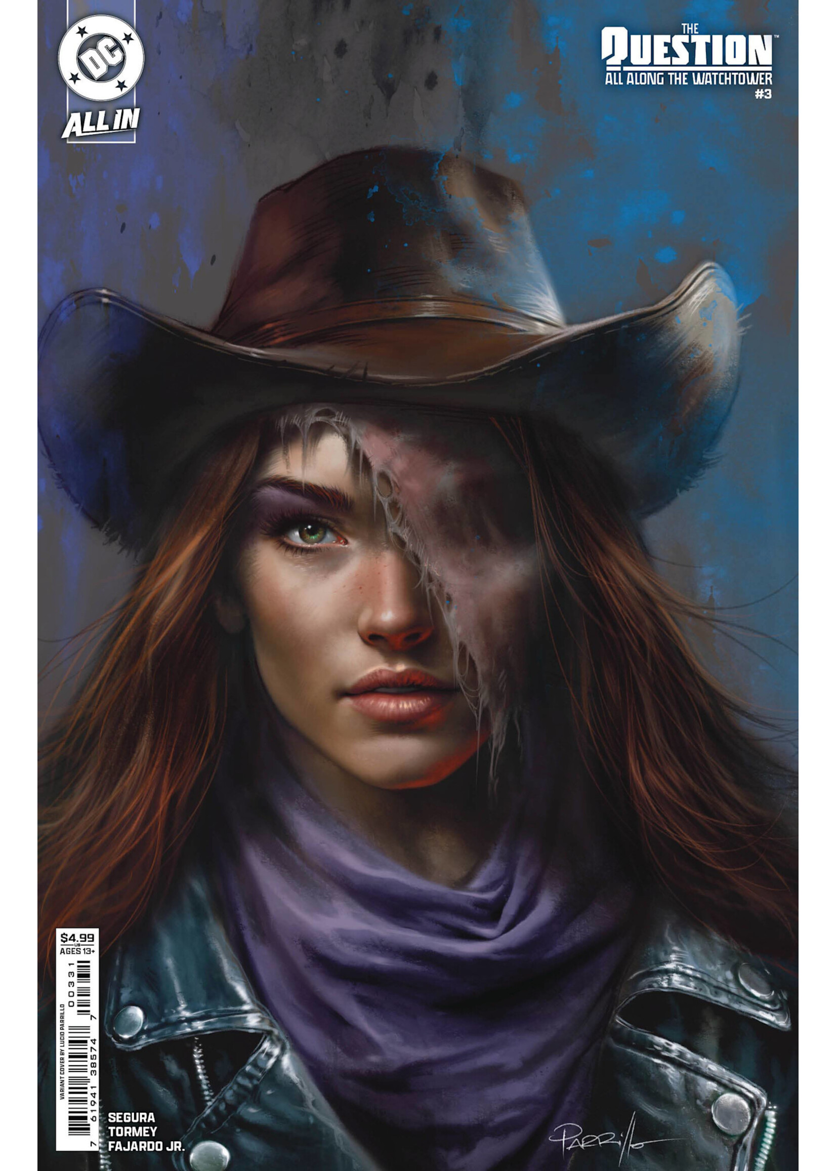 . THE QUESTION ALL ALONG THE WATCHTOWER (2024) #3 PARILLO