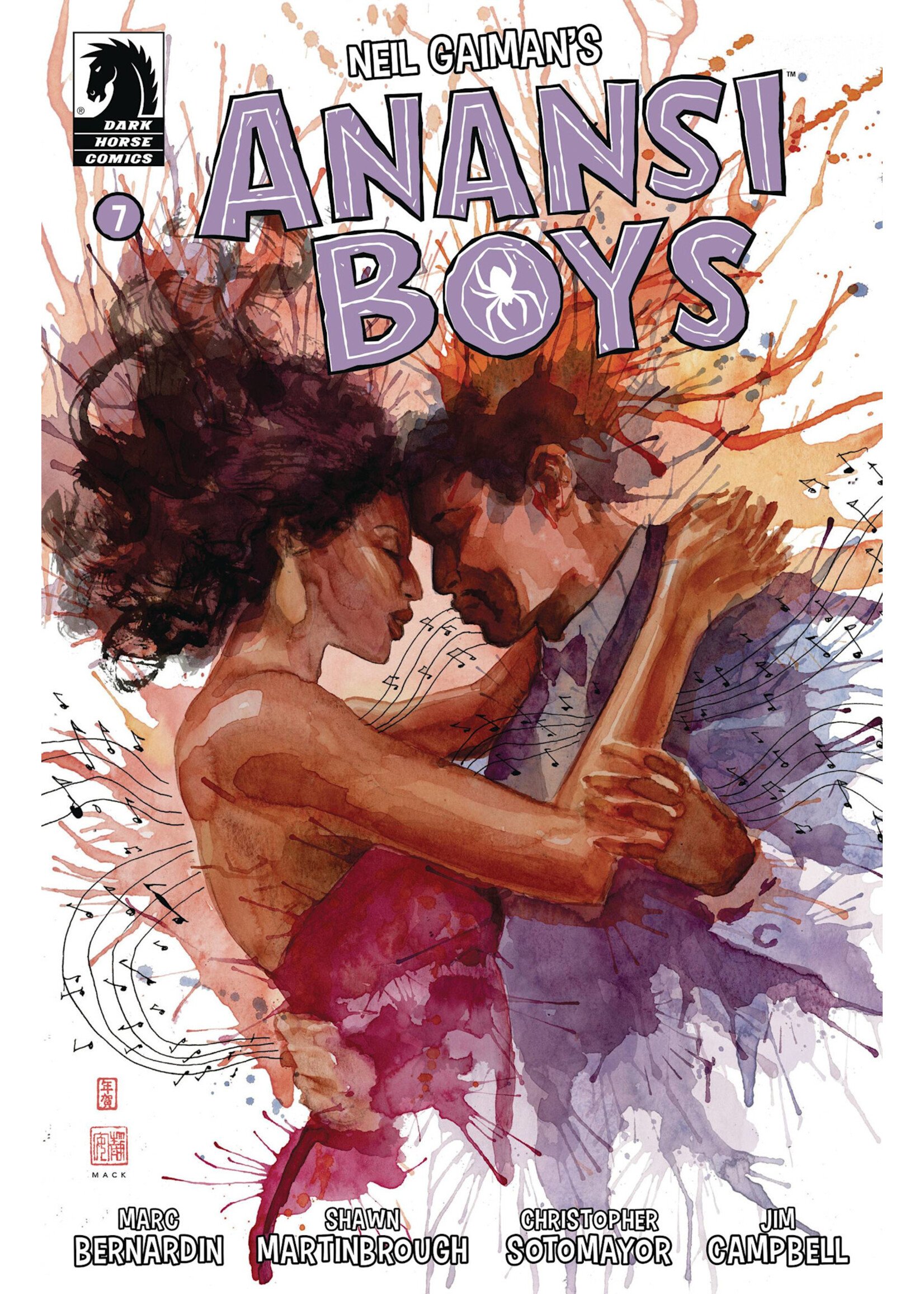 DARK HORSE ANANSI BOYS I #7 CVR A MACK
