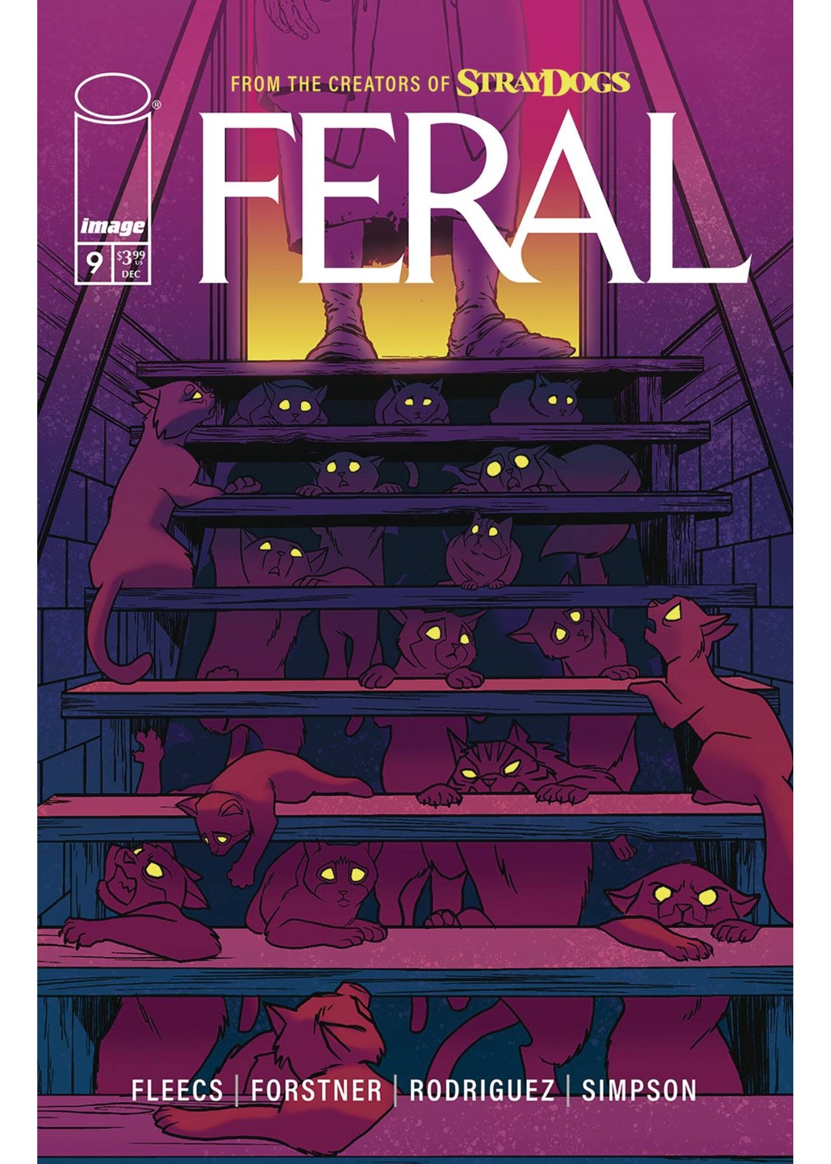 . FERAL (2024) #9 CVR A FORSTNER & RODRIGUEZ