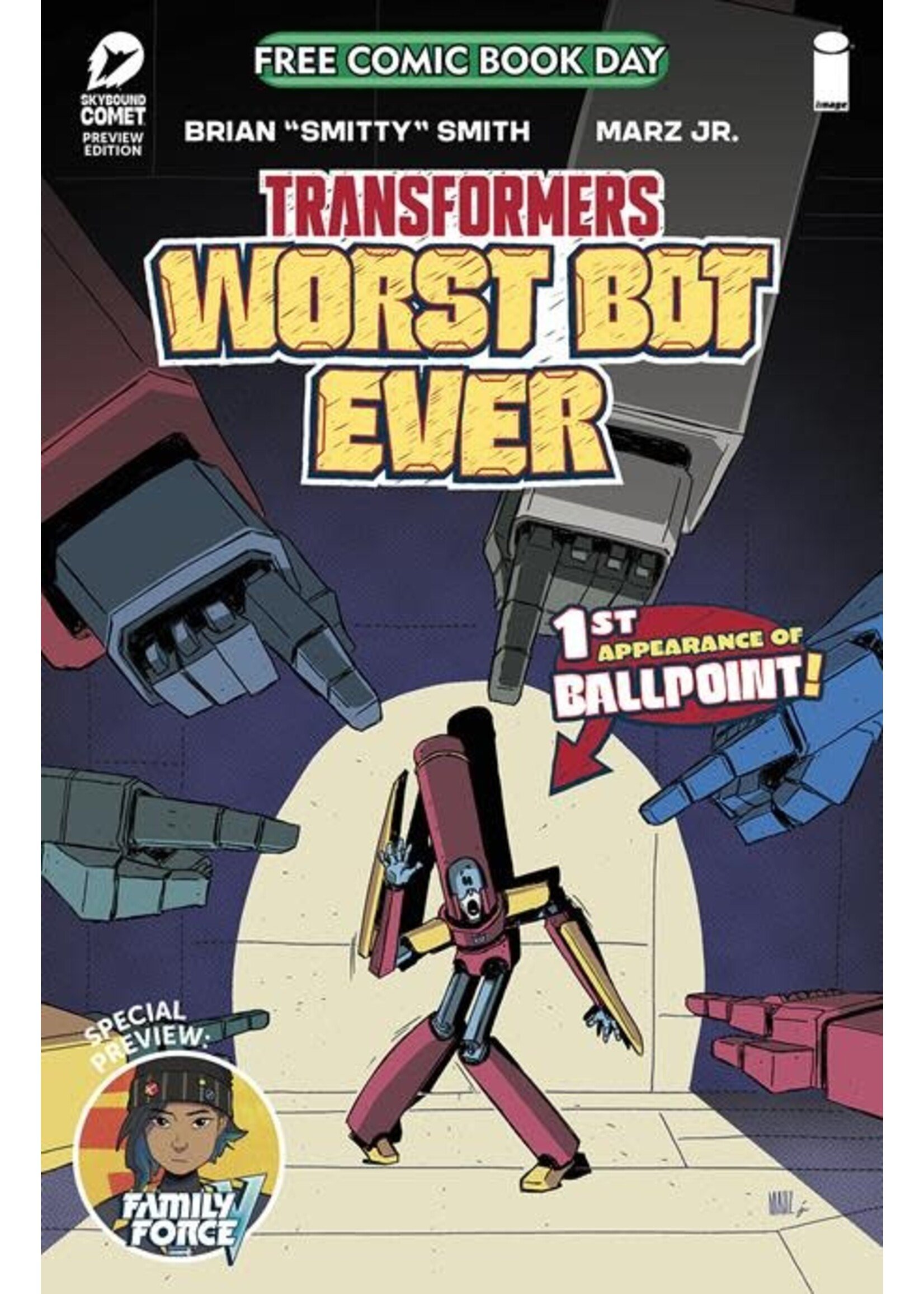 . FCBD 2025 TRANSFORMERS WORST BOT EVER SPECIAL (BUNDLE OF 25)