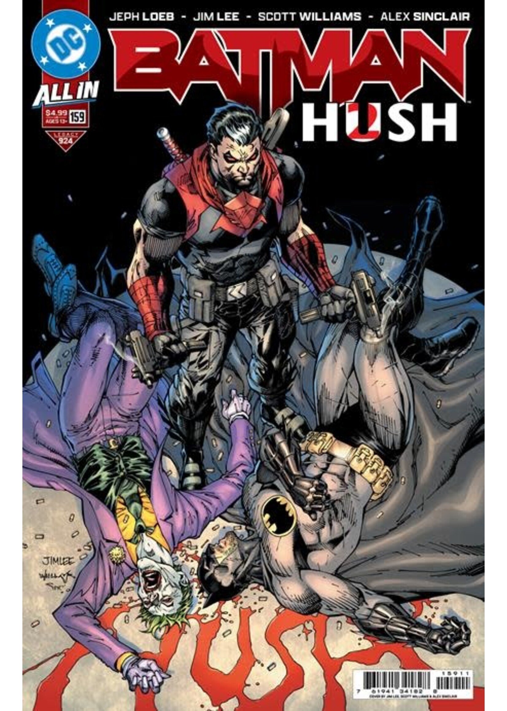 DC COMICS BATMAN (2016) #159 CVR A JIM LEE & SCOTT WILLIAMS