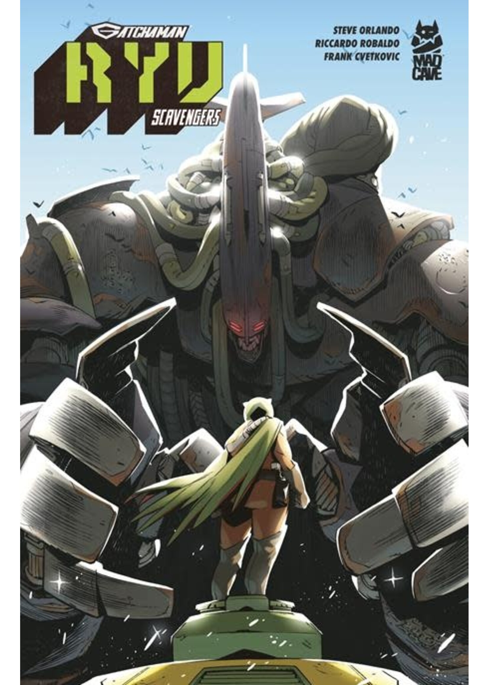 MAD CAVE GATCHAMAN RYU SCAVENGERS #1 (ONE SHOT) CVR A ROBALDO