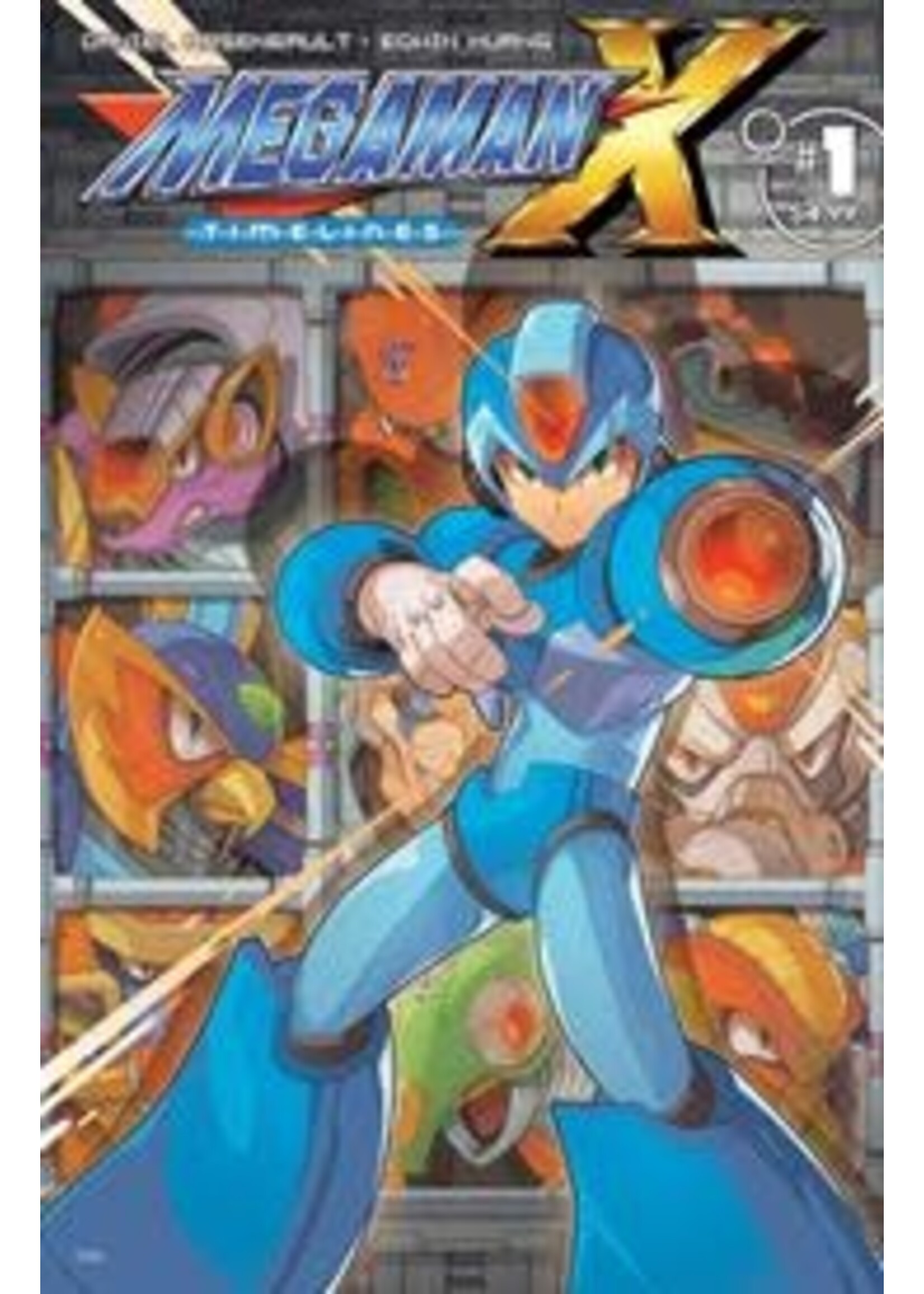 UDON STUDIOS MEGA MAN X TIMELINES #1 (ONE SHOT) CVR A EDWIN HUANG