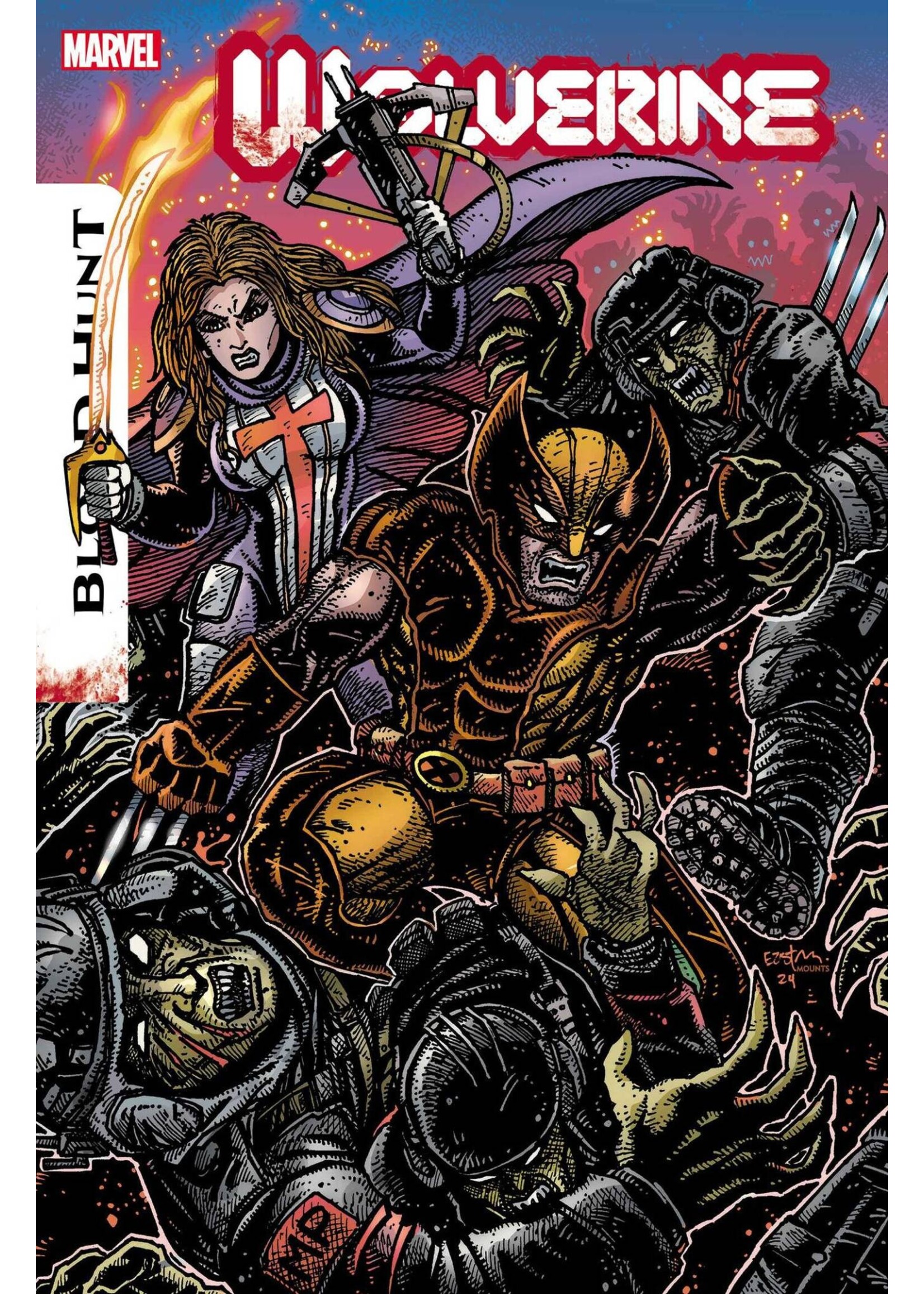 . WOLVERINE BLOOD HUNT (2024) #1 (OF 4) KEVIN EASTMAN VAR