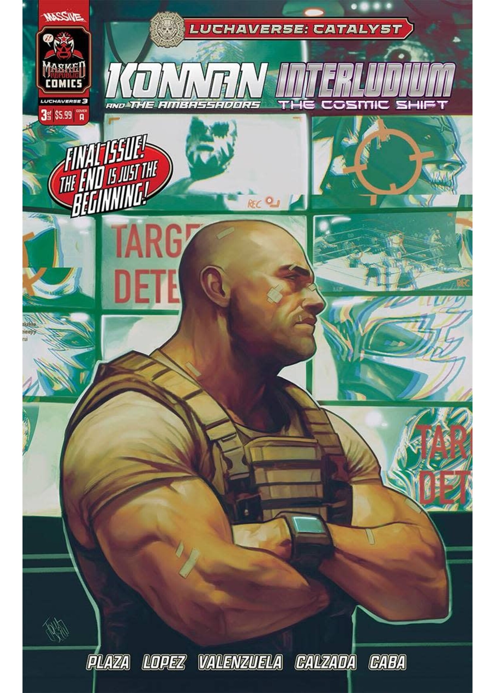 MASSIVE PUBLISHING LUCHAVERSE #3 CATALYST CVR A TOMASELLI (MR)