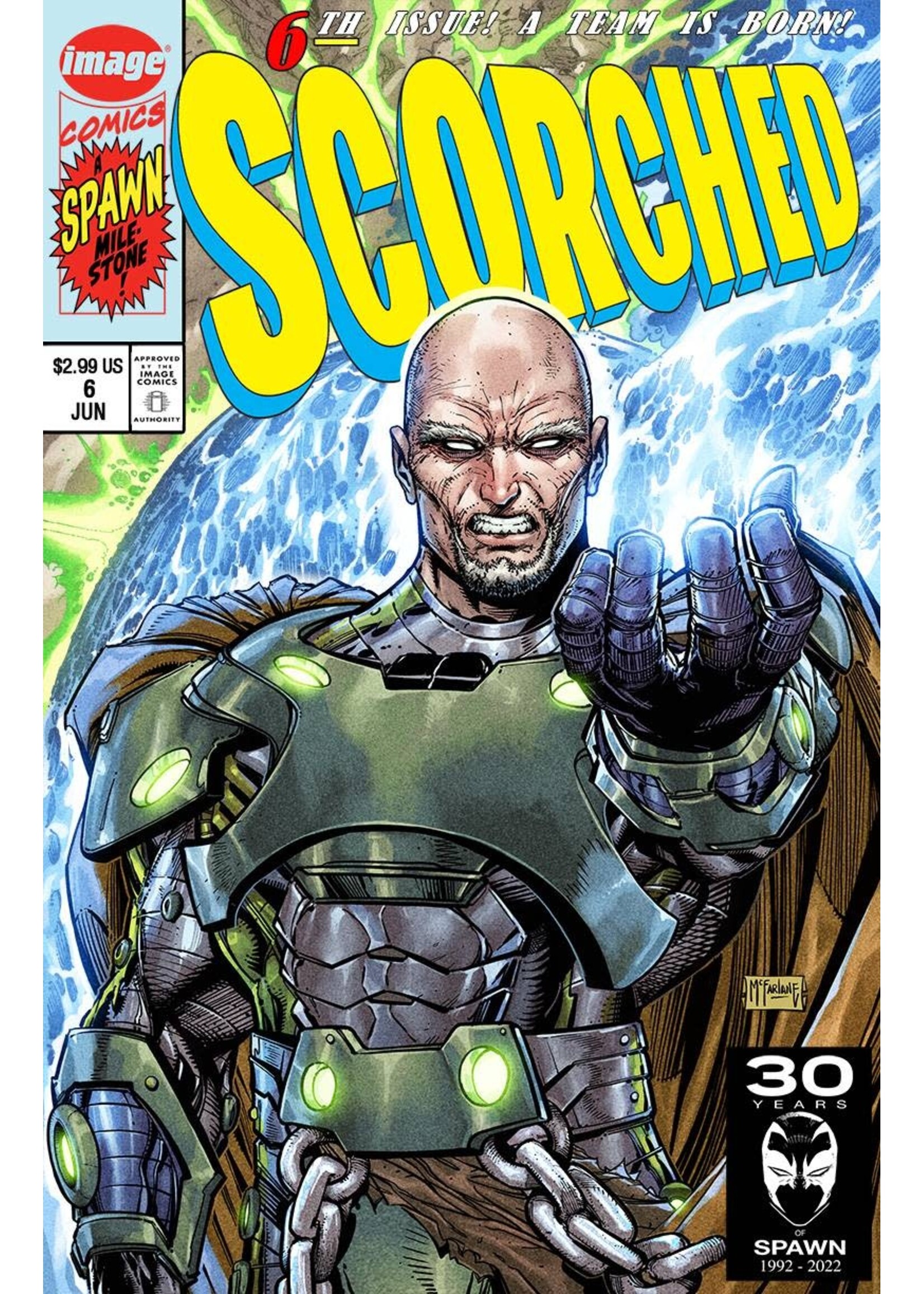 . SPAWN SCORCHED #6 CVR B MCFARLANE