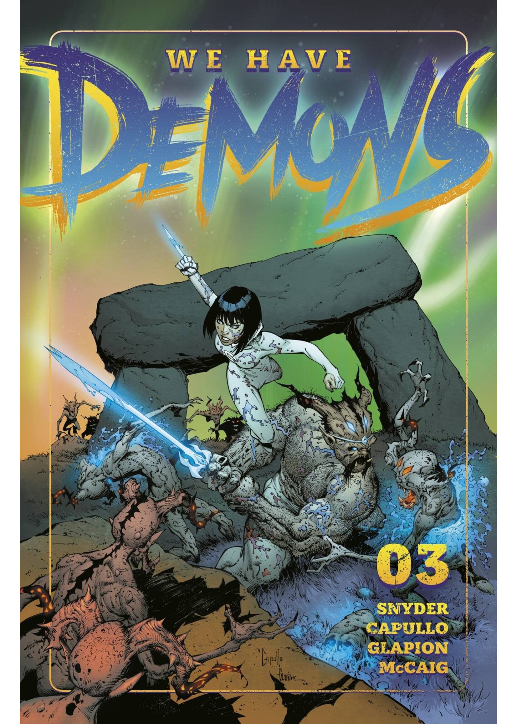 DARK HORSE WE HAVE DEMONS #3 (OF 3) CVR A CAPULLO (MR)
