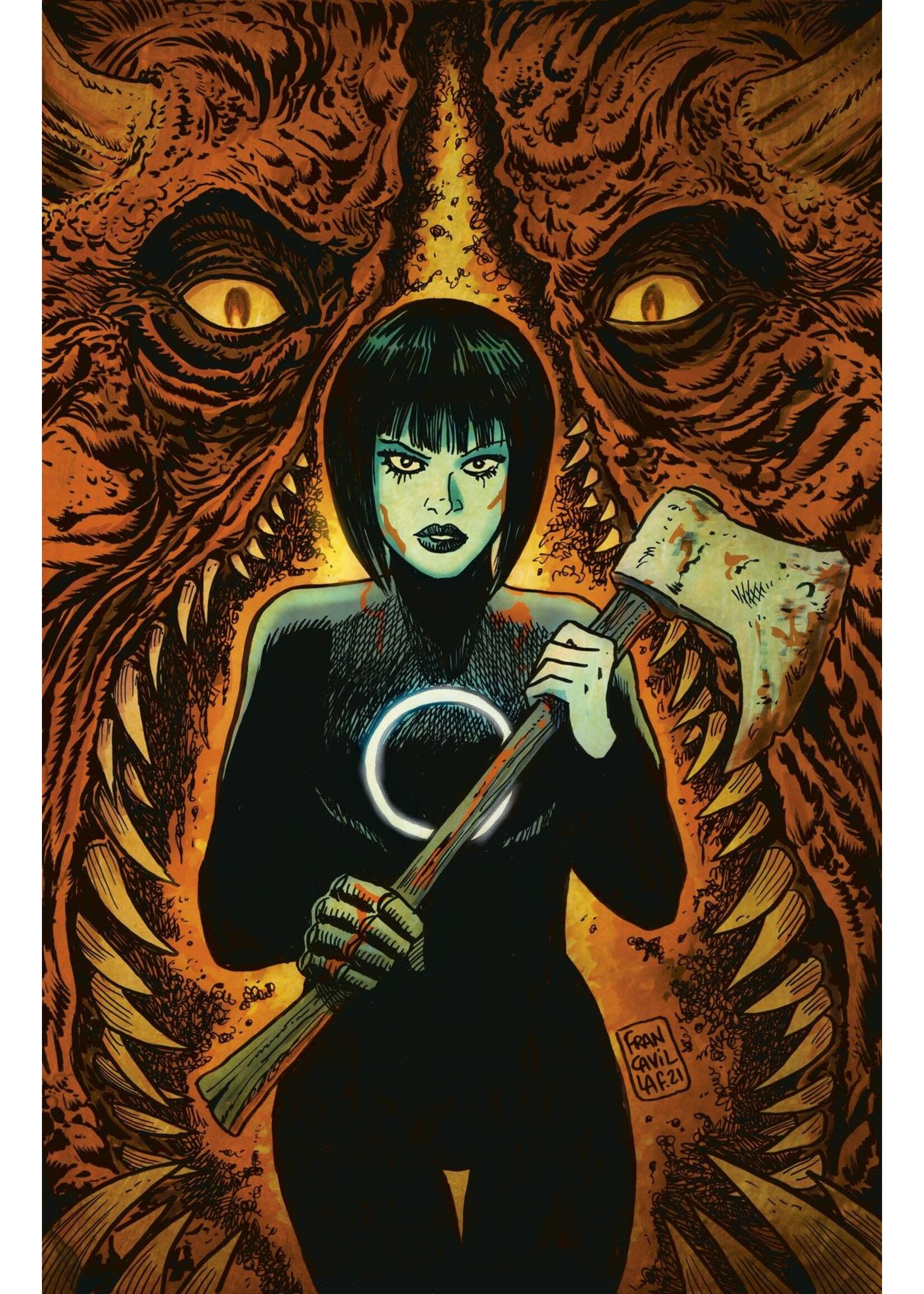 DARK HORSE WE HAVE DEMONS #3 (OF 3) CVR B FRANCAVILLA (MR)