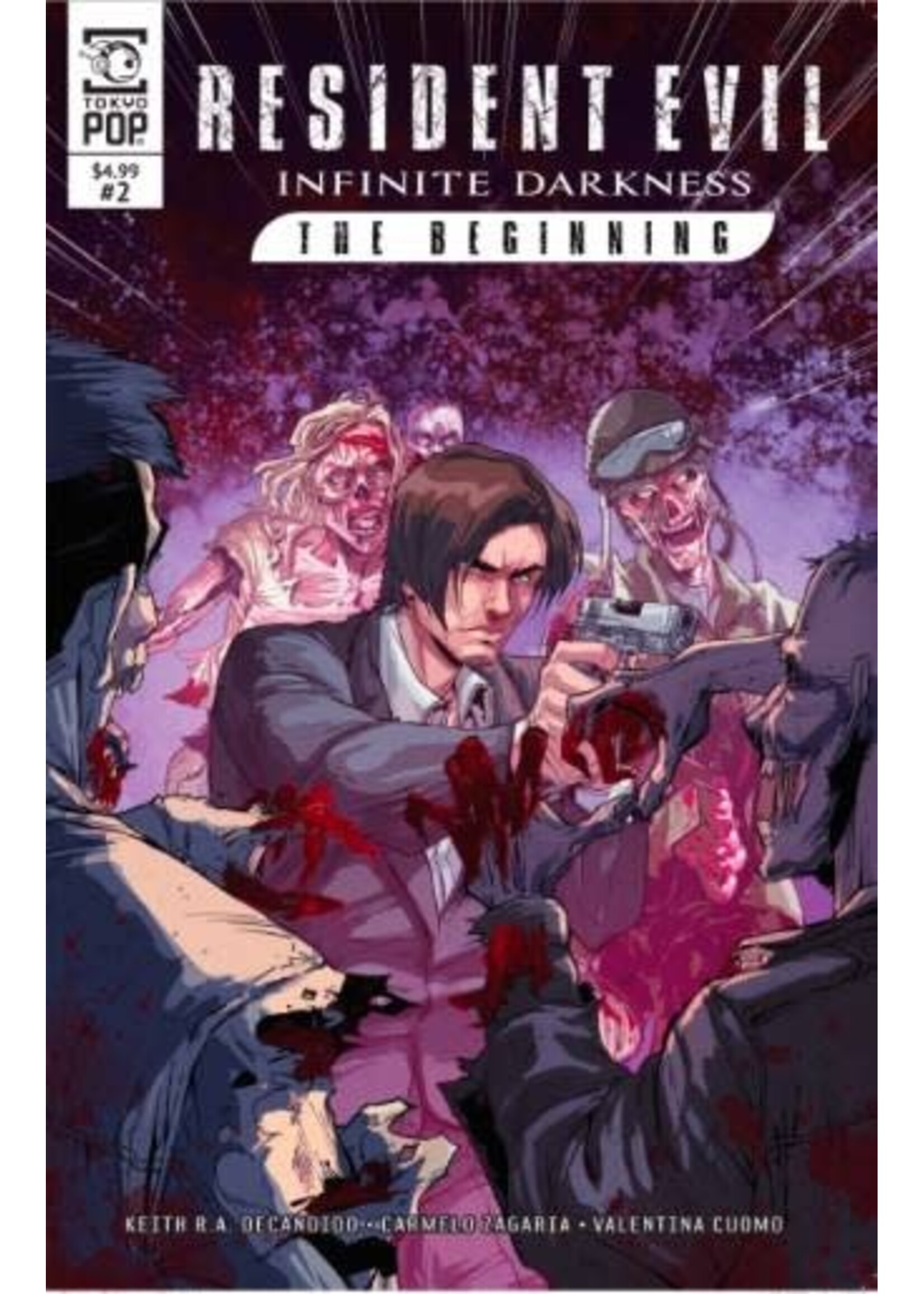 TOKYOPOP RESIDENT EVIL INFINITE DARKNESS BEGINNING #2 CVR A (MR)