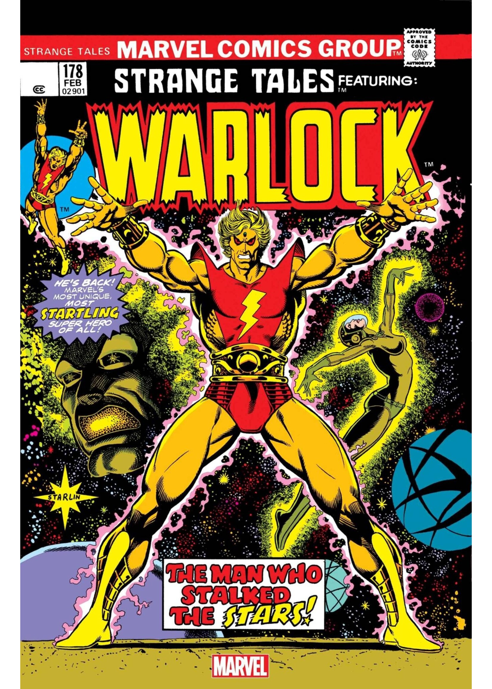 . STRANGE TALES #178 (ADAM WARLOCK) FACSIMILE EDITION