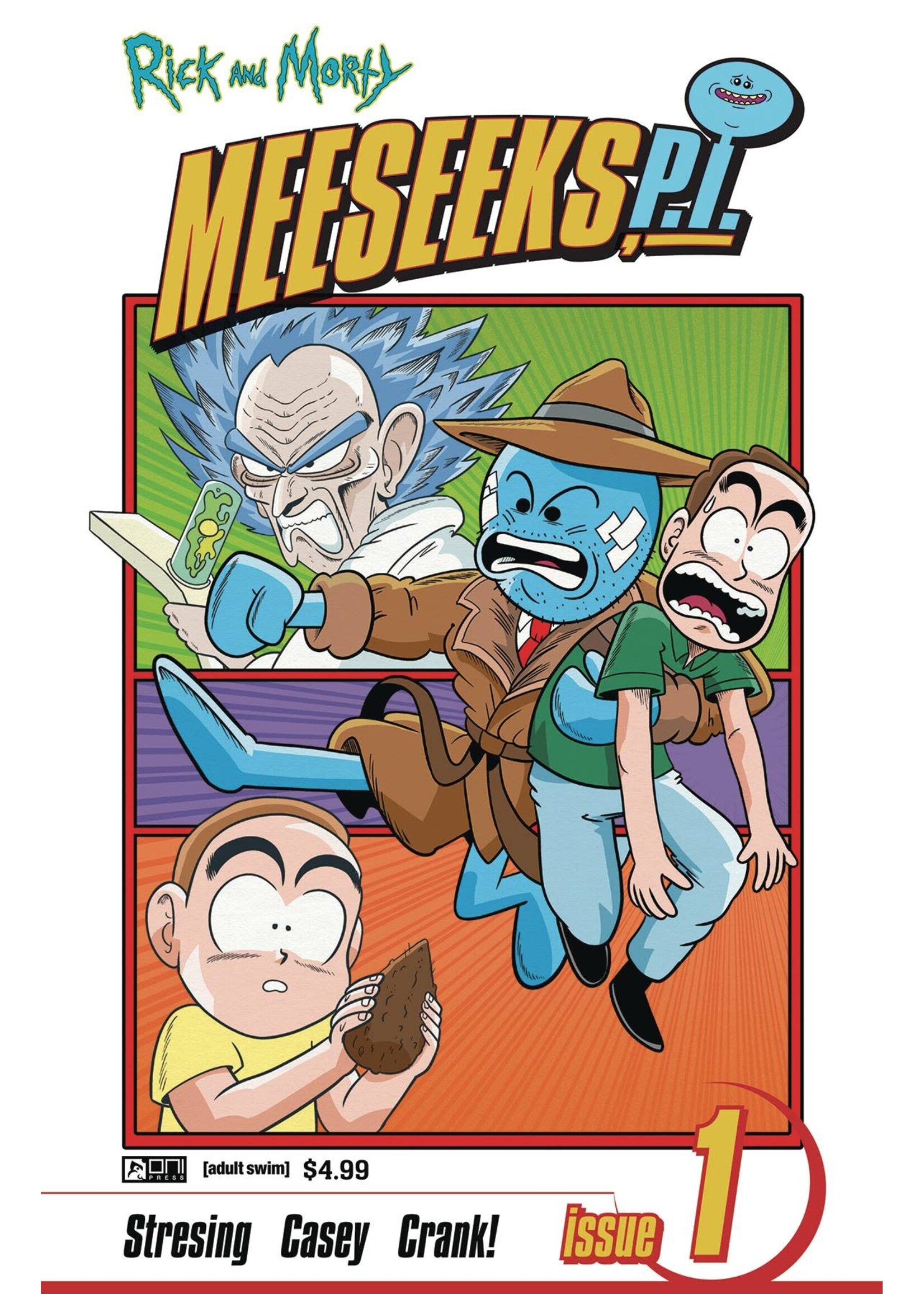 ONI PRESS RICK AND MORTY MEESEEKS PI #1 CVR B ELLERBY MANGA VAR (MR)