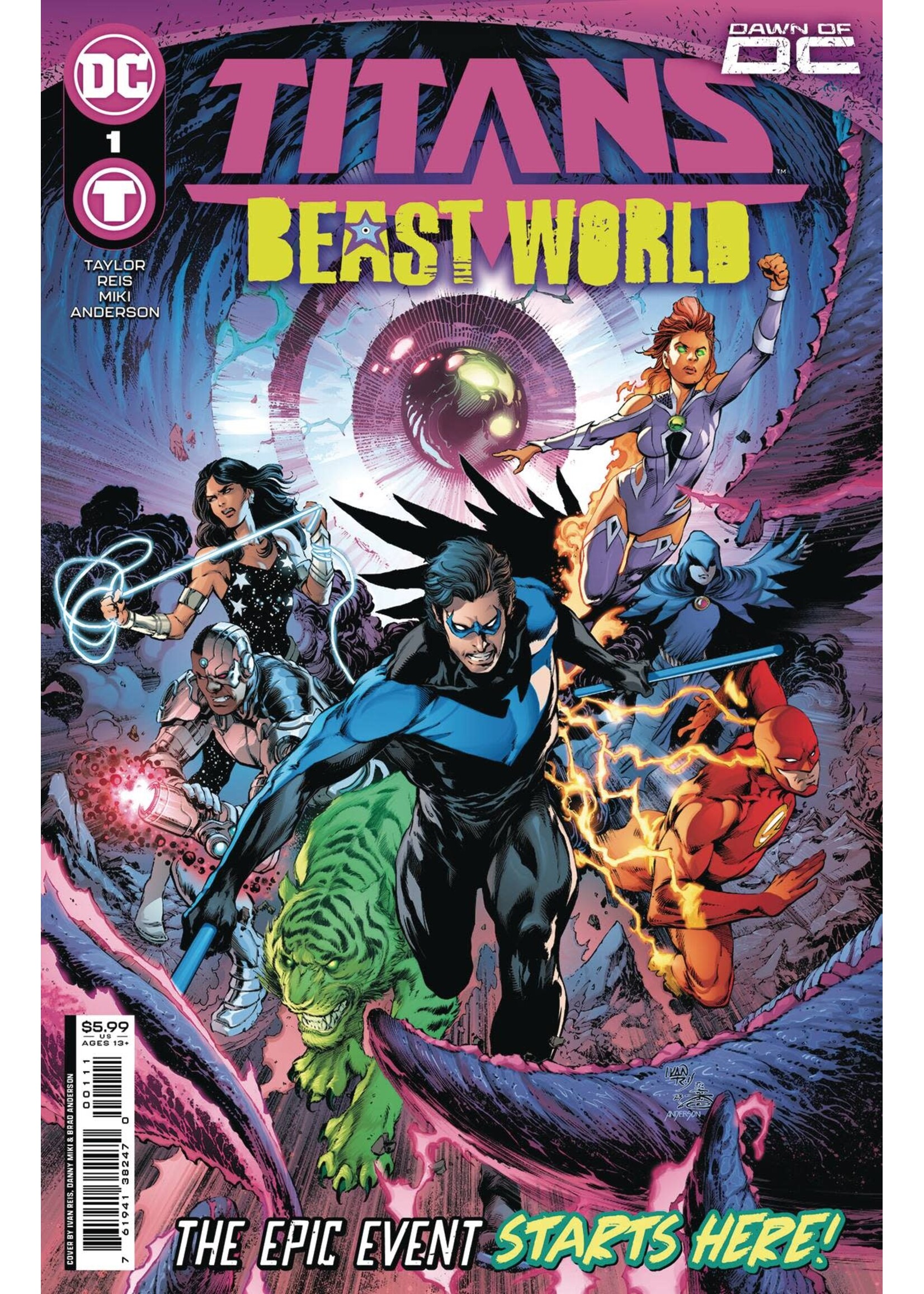 . TITANS BEAST WORLD #1