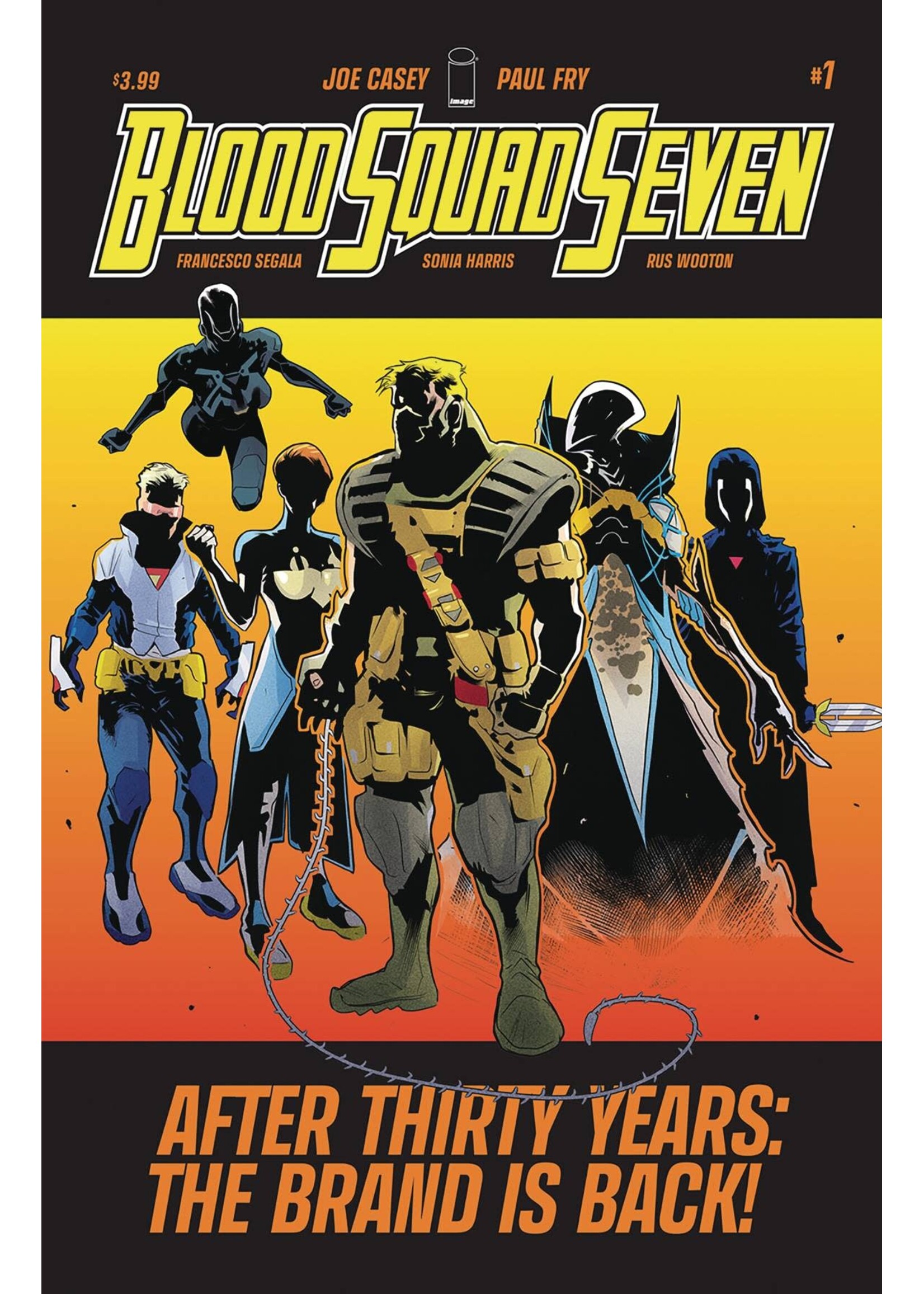 . BLOOD SQUAD SEVEN #1 CVR A FRY