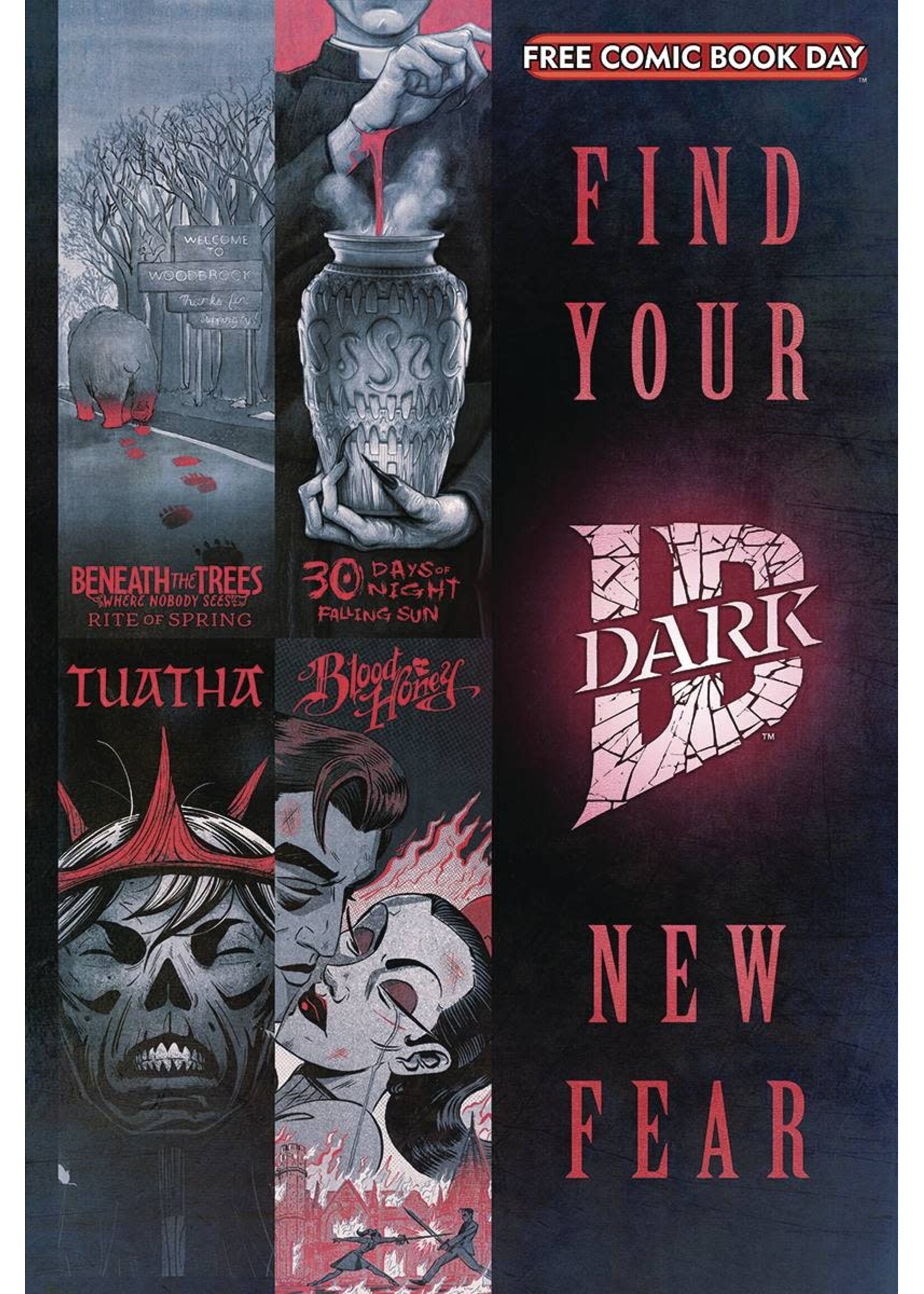 . FCBD 2025 DARK FIND YOUR NEW FEAR (BUNDLE OF 20)