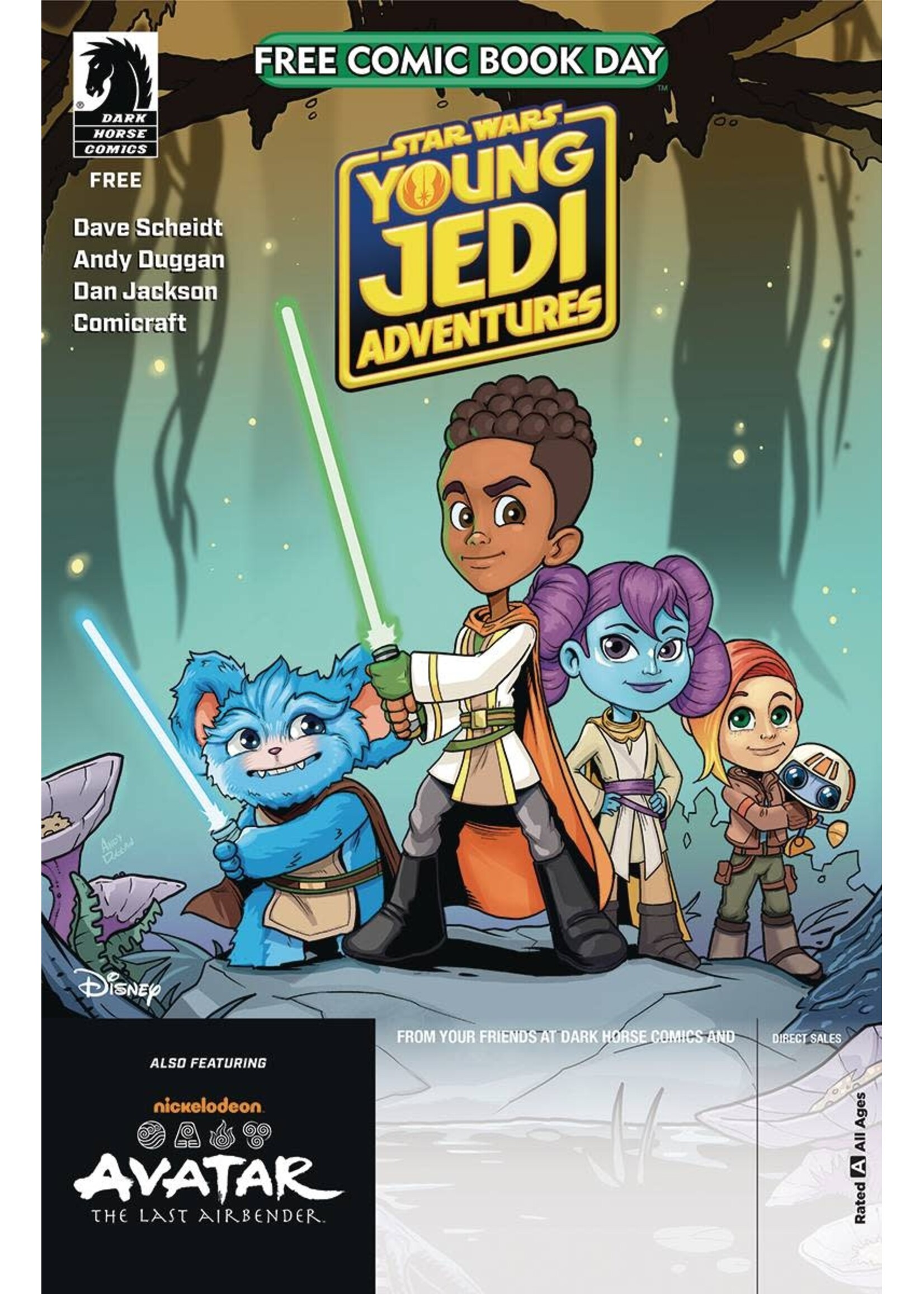 . FCBD 2025 STAR WARS/AVATAR THE LAST AIRBENDER (BUNDLE OF 20)