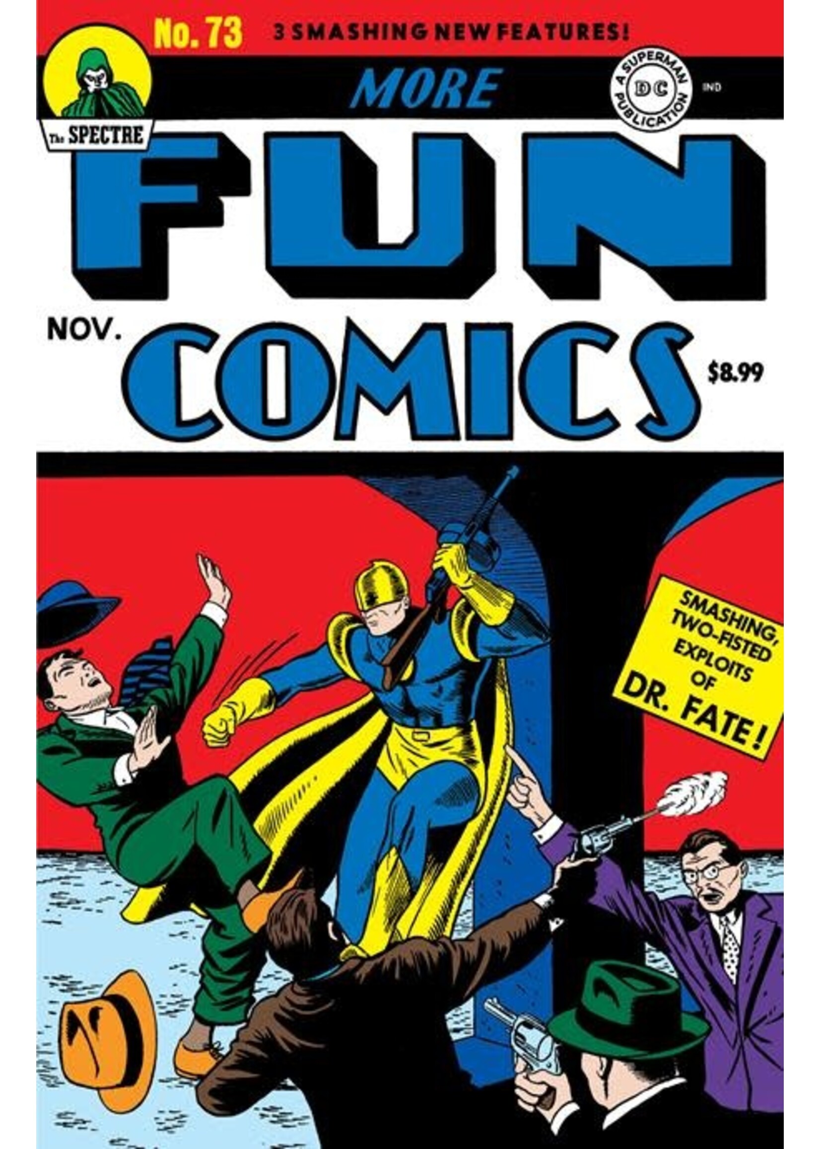 . MORE FUN COMICS #73 FACSIMILE EDITION FOIL VAR