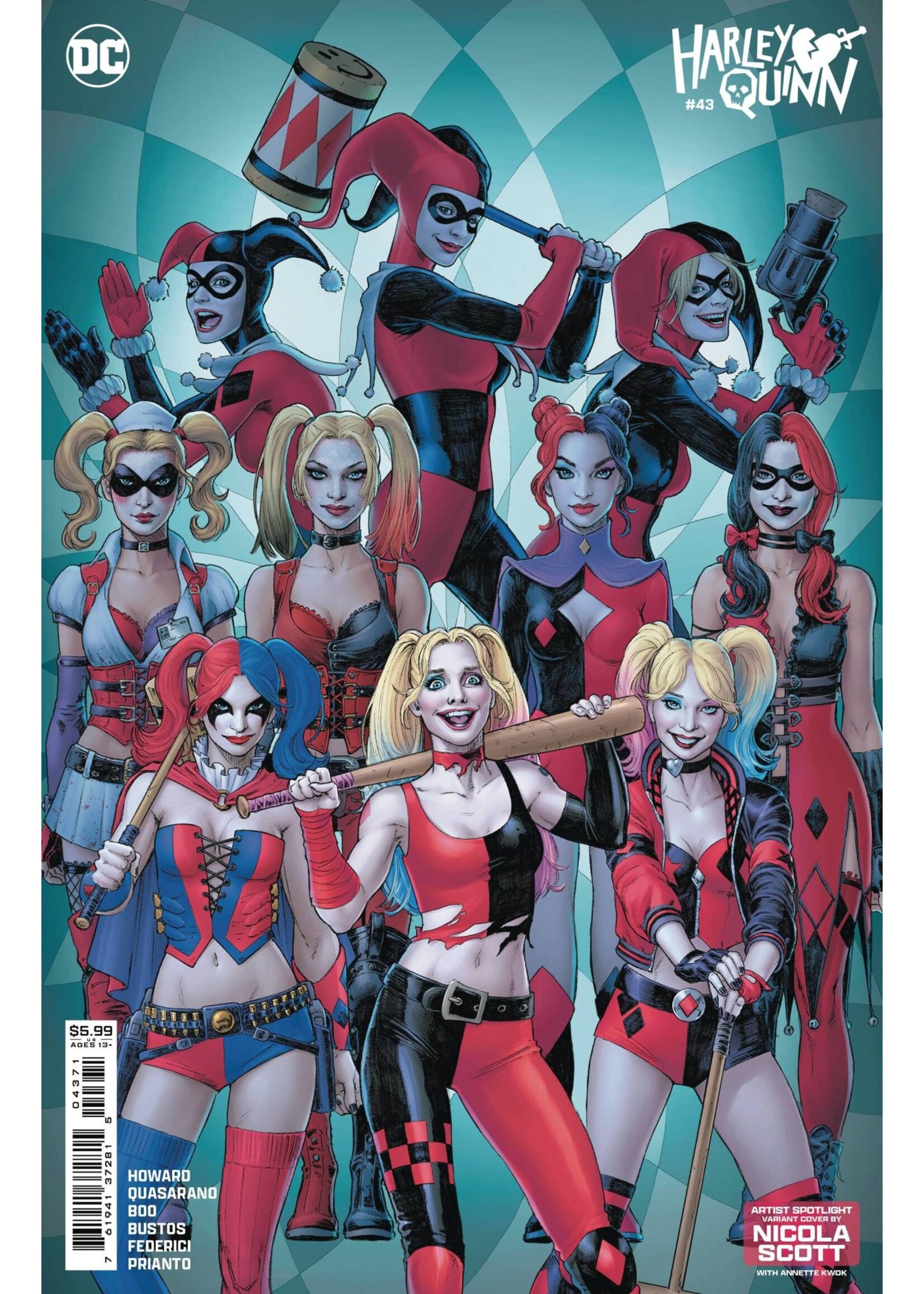 . HARLEY QUINN (2021) #43 SCOTT ARTIST SPOTLIGHT