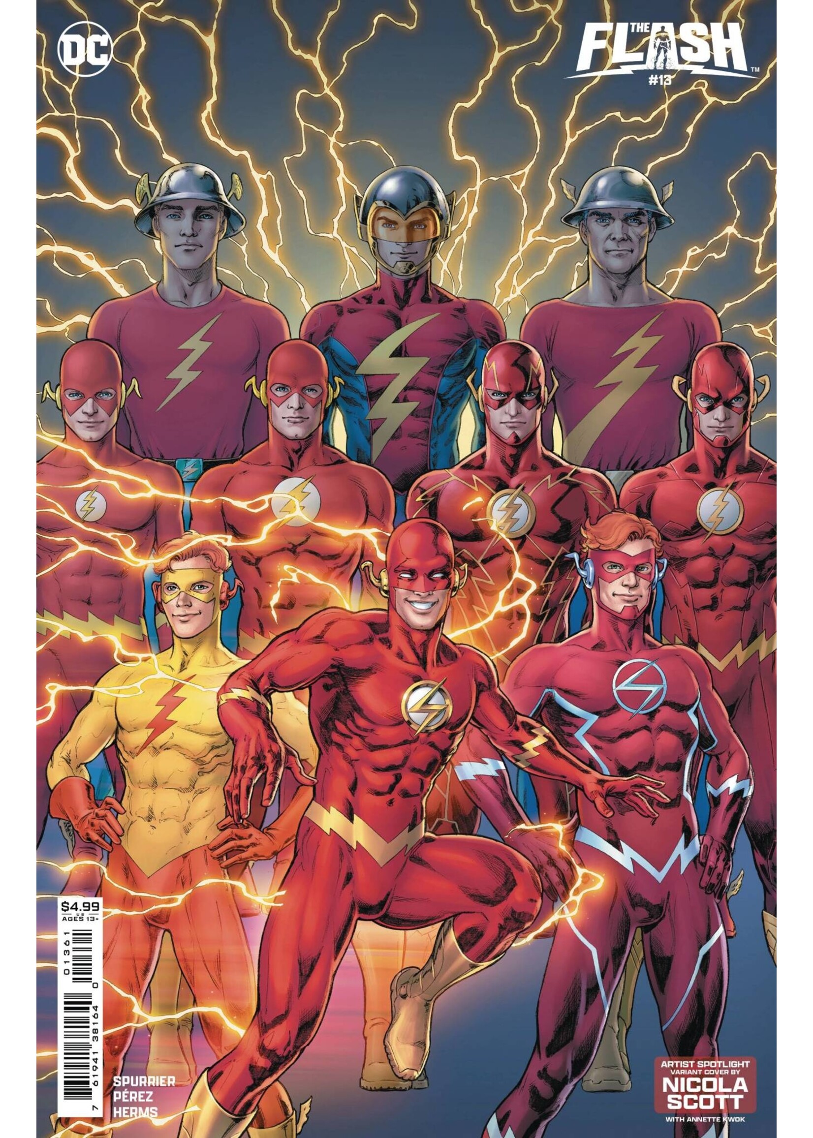 . THE FLASH (2023) #13 SCOTT ARTIST SPOTLIGHT