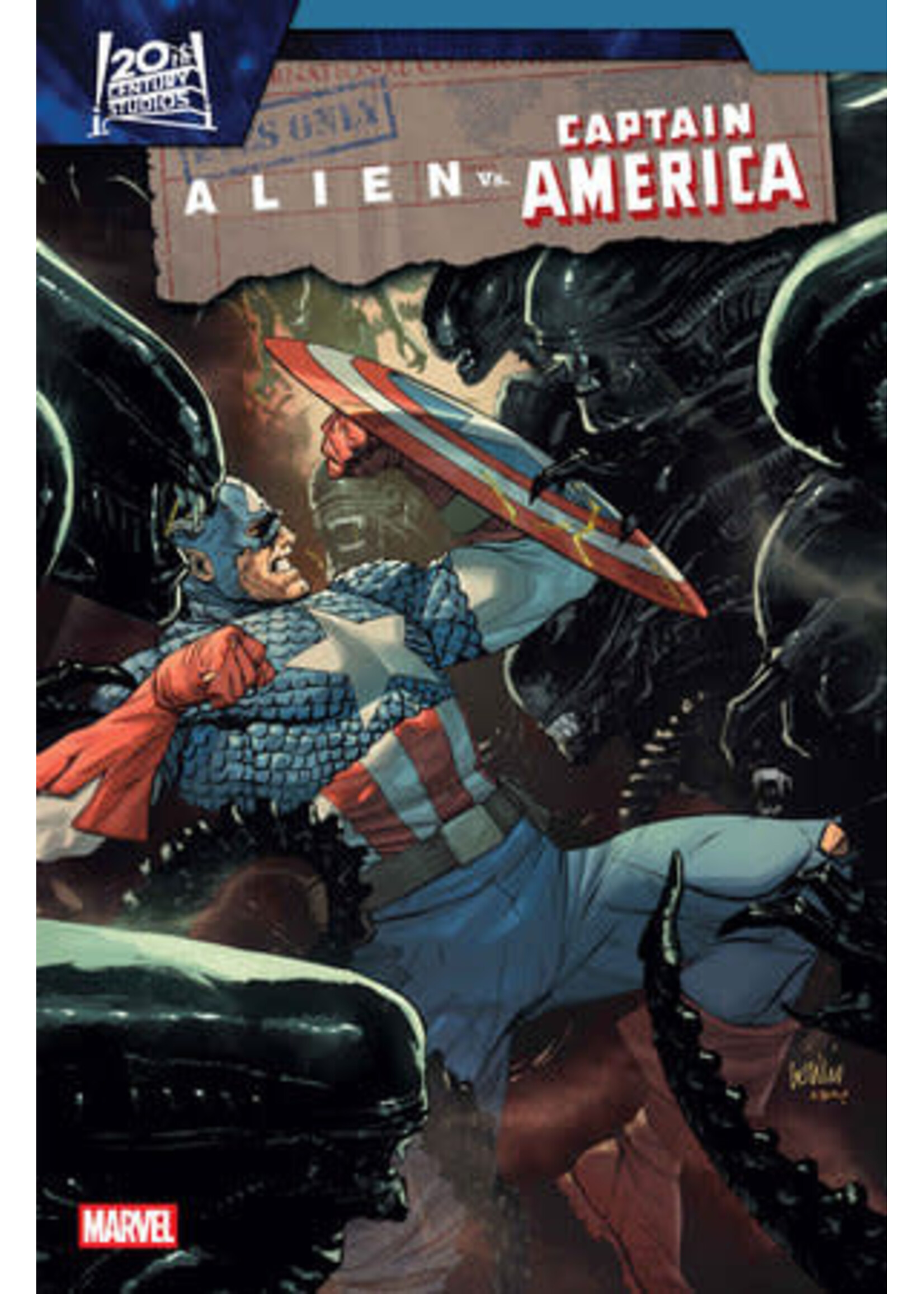MARVEL COMICS ALIEN VS. CAPTAIN AMERICA (2025) #1